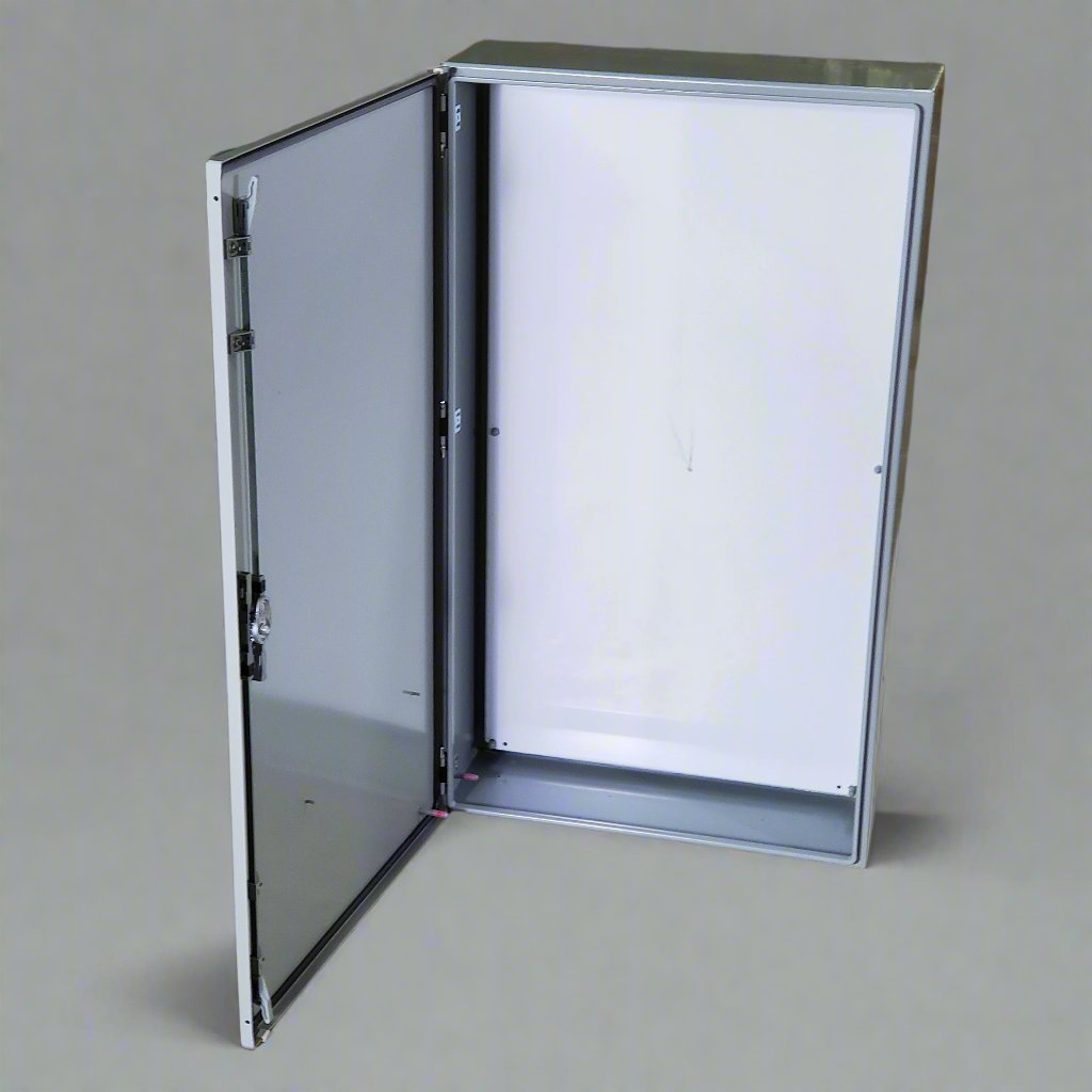 NVENT HOFFMAN Wall Mount Metal Enclosure Sz 24” W x 42” Lx 6.5” H Grey CSD42248