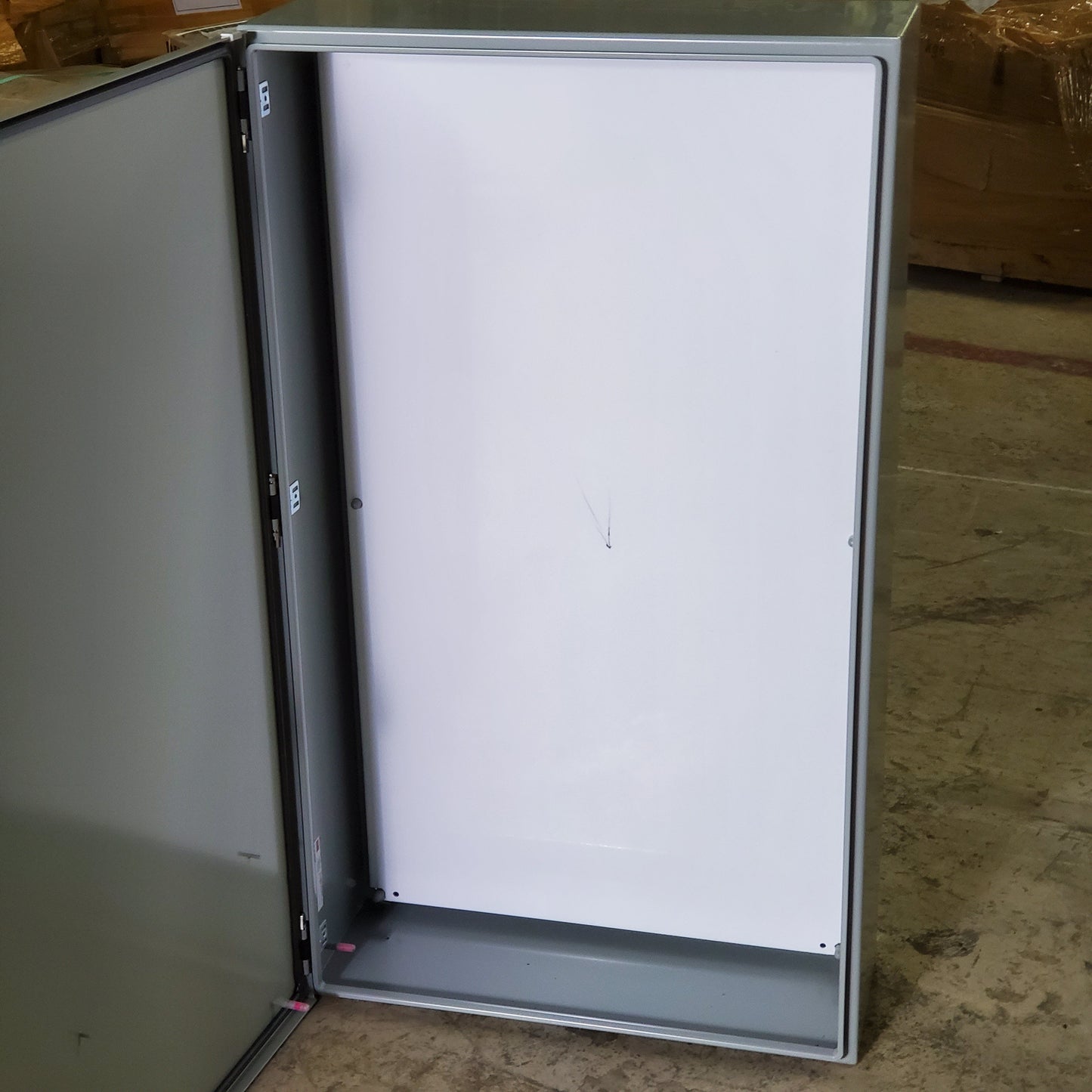 NVENT HOFFMAN Wall Mount Metal Enclosure Sz 24” W x 42” Lx 6.5” H Grey CSD42248