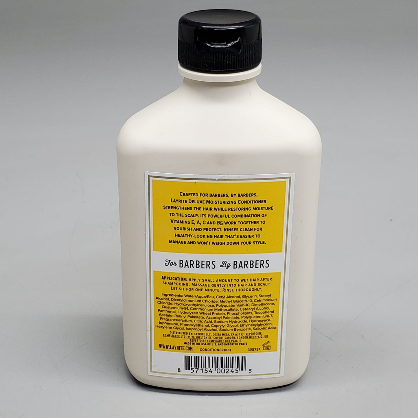 LAYRITE DELUXE Moisturizing Conditioner 10 fl oz Refreshing Restoring