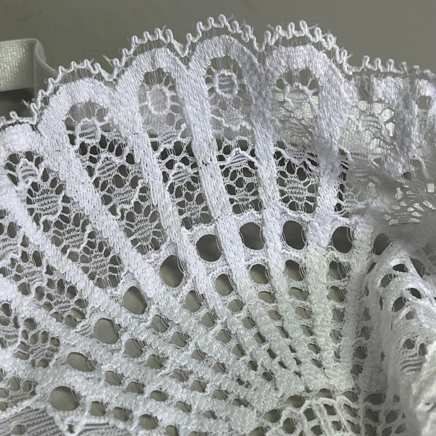 COMMANDO Butter + Lace Bralette Small White GEO500WHT