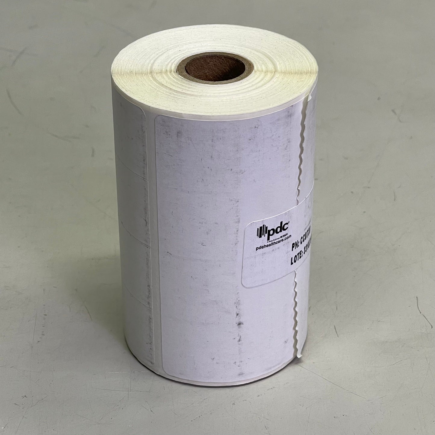PDC (5 PACK) Thermal Wristband 155/Roll, 4" x 4-1/2" Bands White CC8728