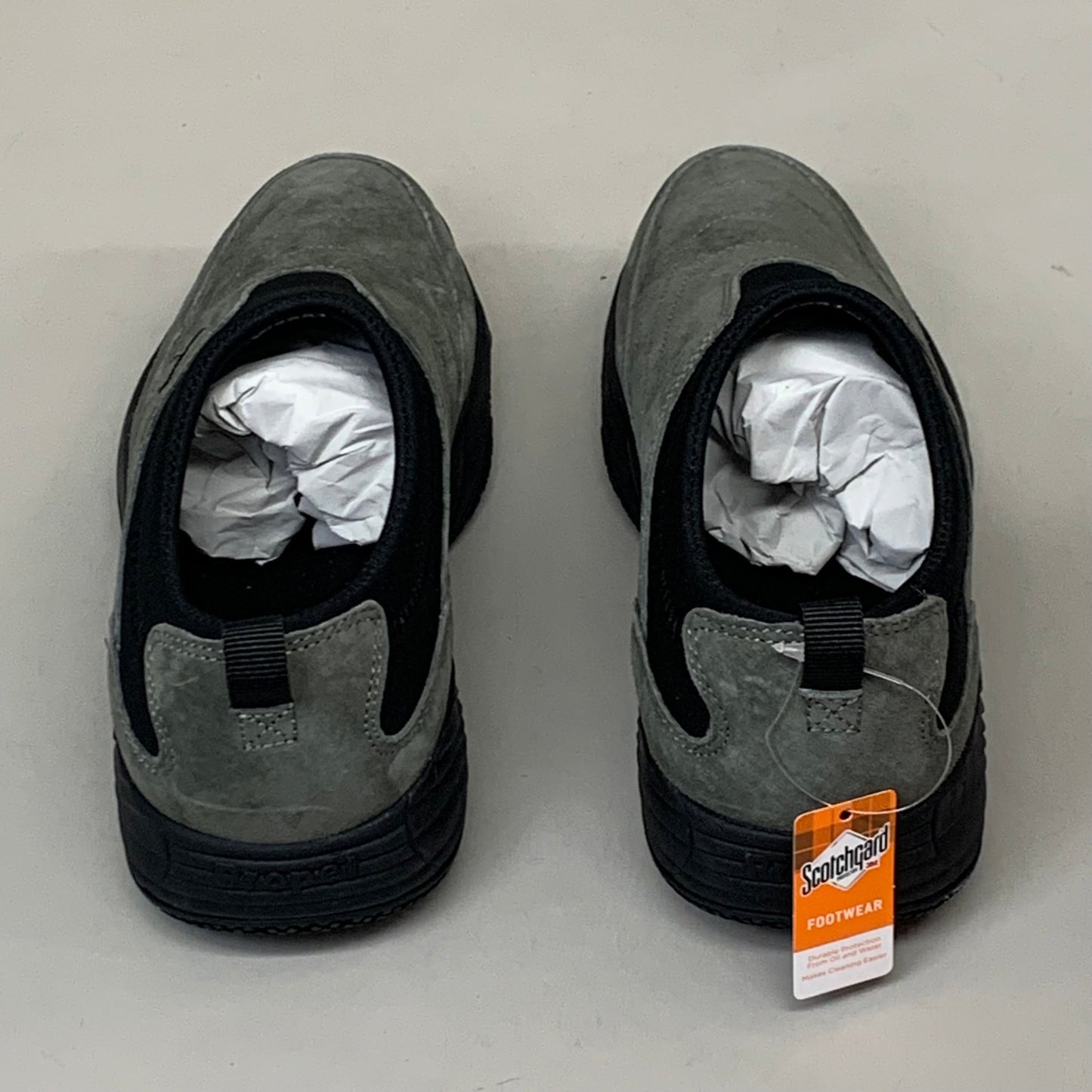 PROPET Wash & Wear Slip-On II Shoes M(B) Women's SZ 6.5 SR Pewter Suede W3851SPWM-06H