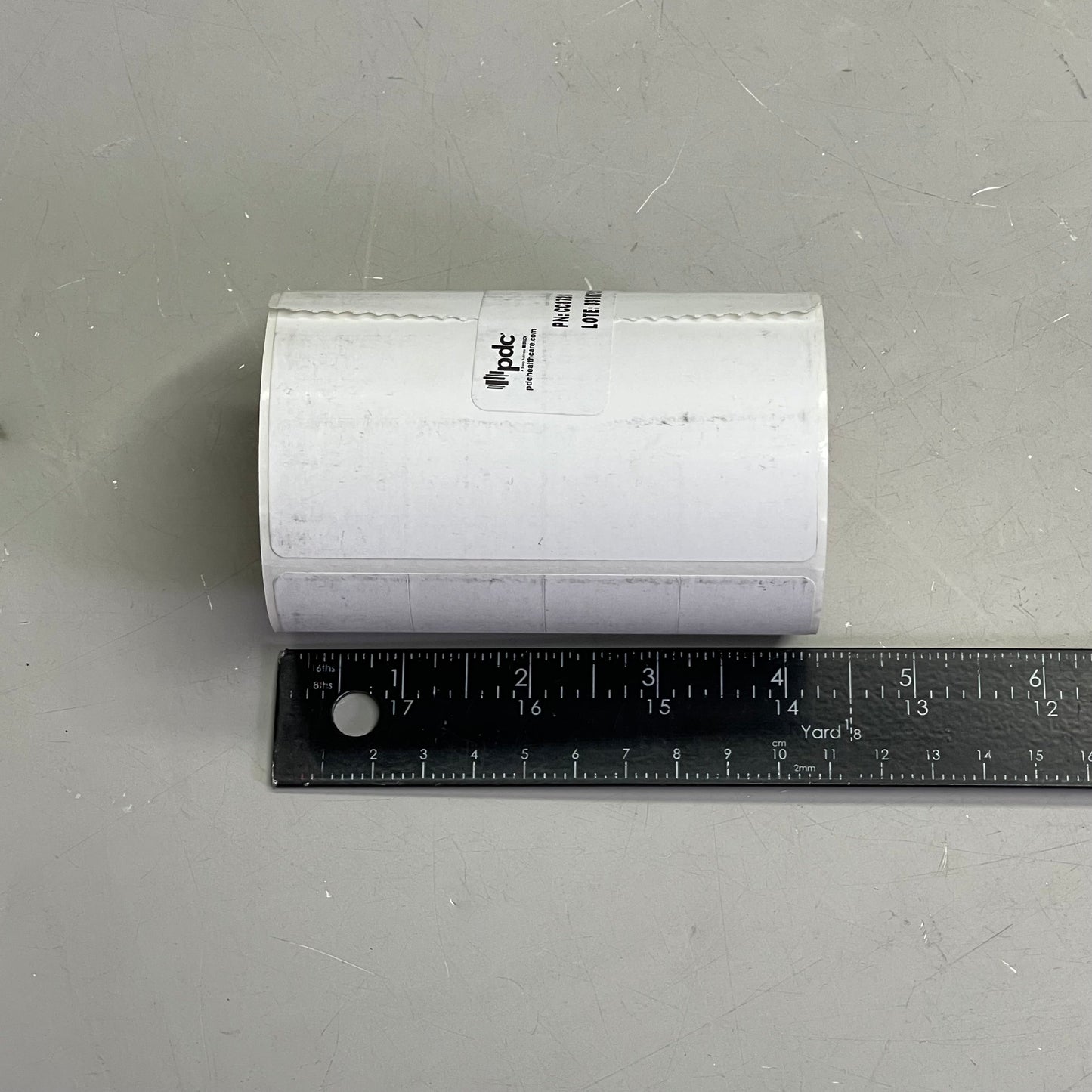 PDC (5 PACK) Thermal Wristband 155/Roll, 4" x 4-1/2" Bands White CC8728