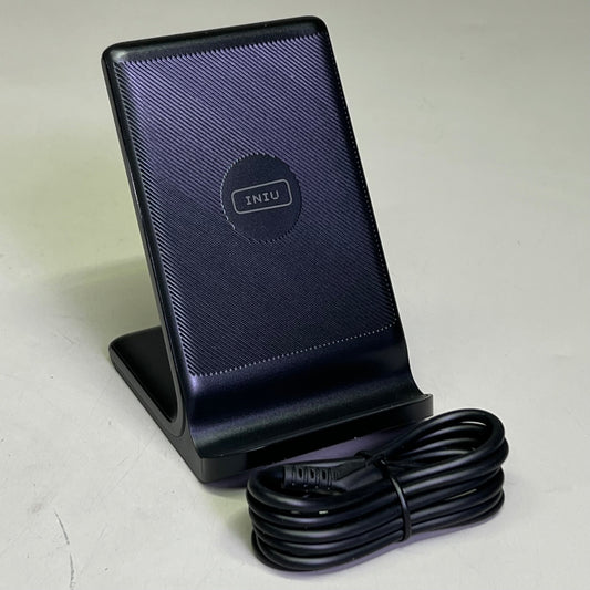 INIU Wireless Charger Stand 4.5" H x 3" W, Black WI-211