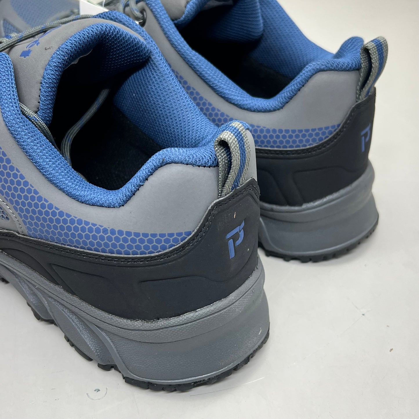 PROPET Seeley II Men's Work Boot Waterproof Men's Sz 12 W (E) Grey/Blue MAU012M
