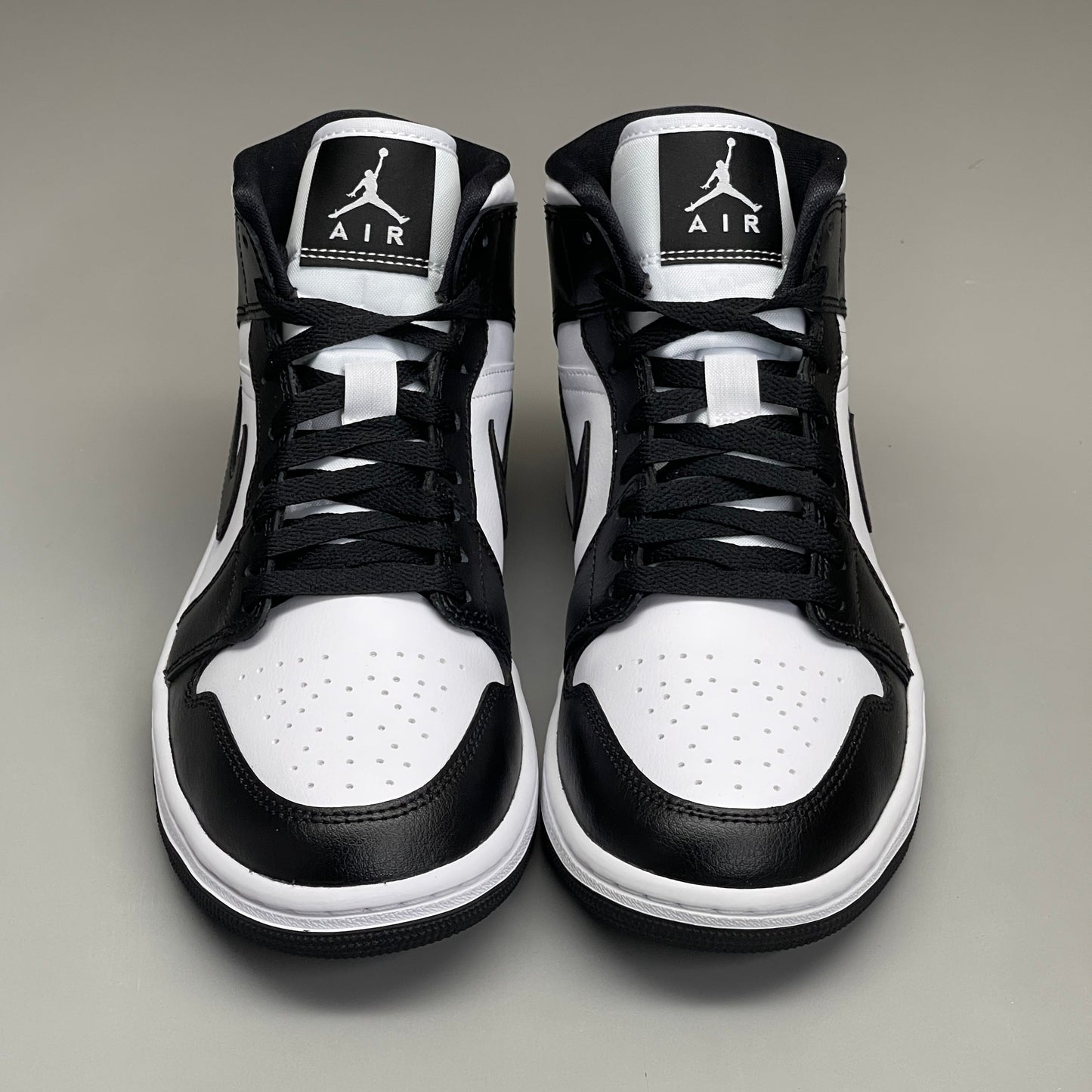 NIKE AIR JORDAN 1 Mid Panda Shoe Women's Sz 8.5 Black / White DV0991-101 (New)