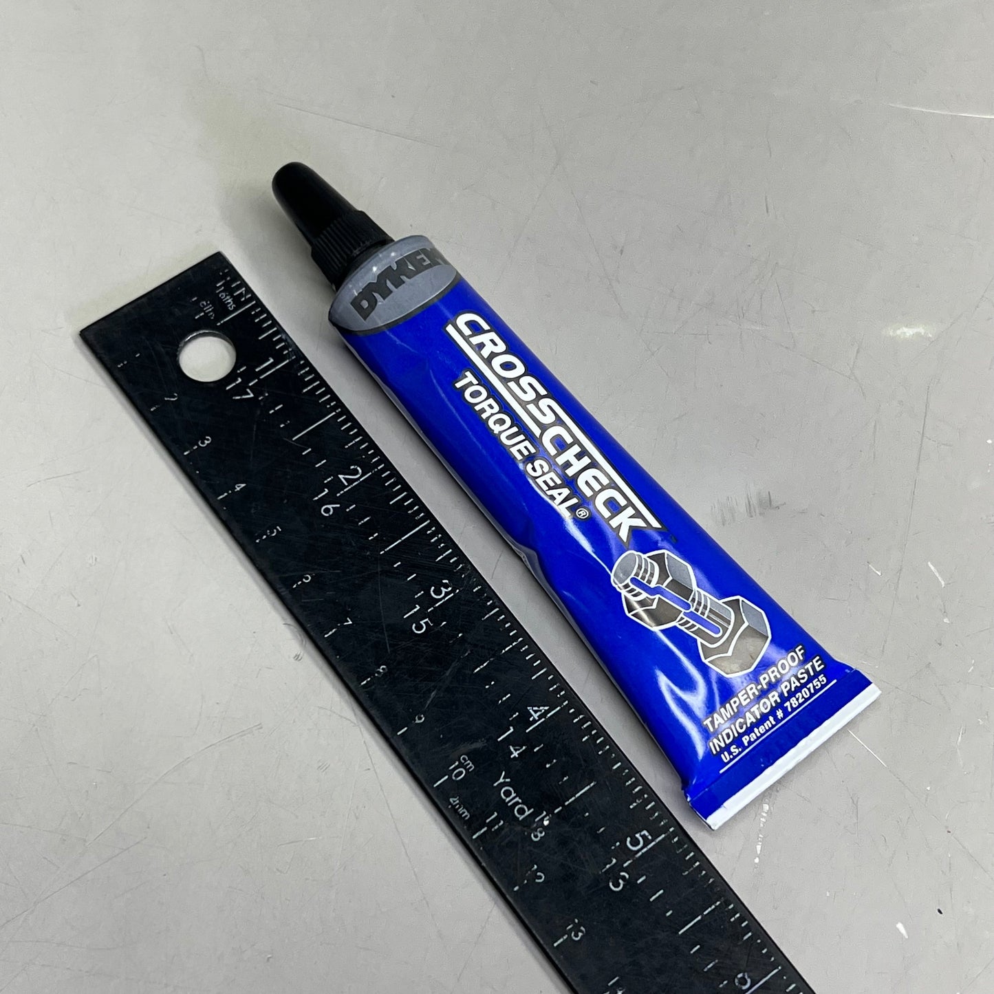 ZA@ DYKEM (3 PACK) Cross Check Torque Seal Tamper Proof 1 oz Blue 83318