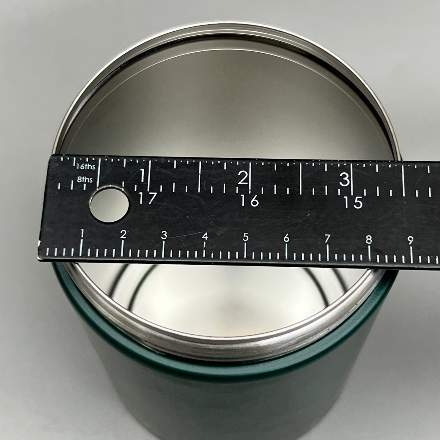 ZA@ ATHLETIC GREENS Jar/Lid Storage Container Pre Workout Canister (New)