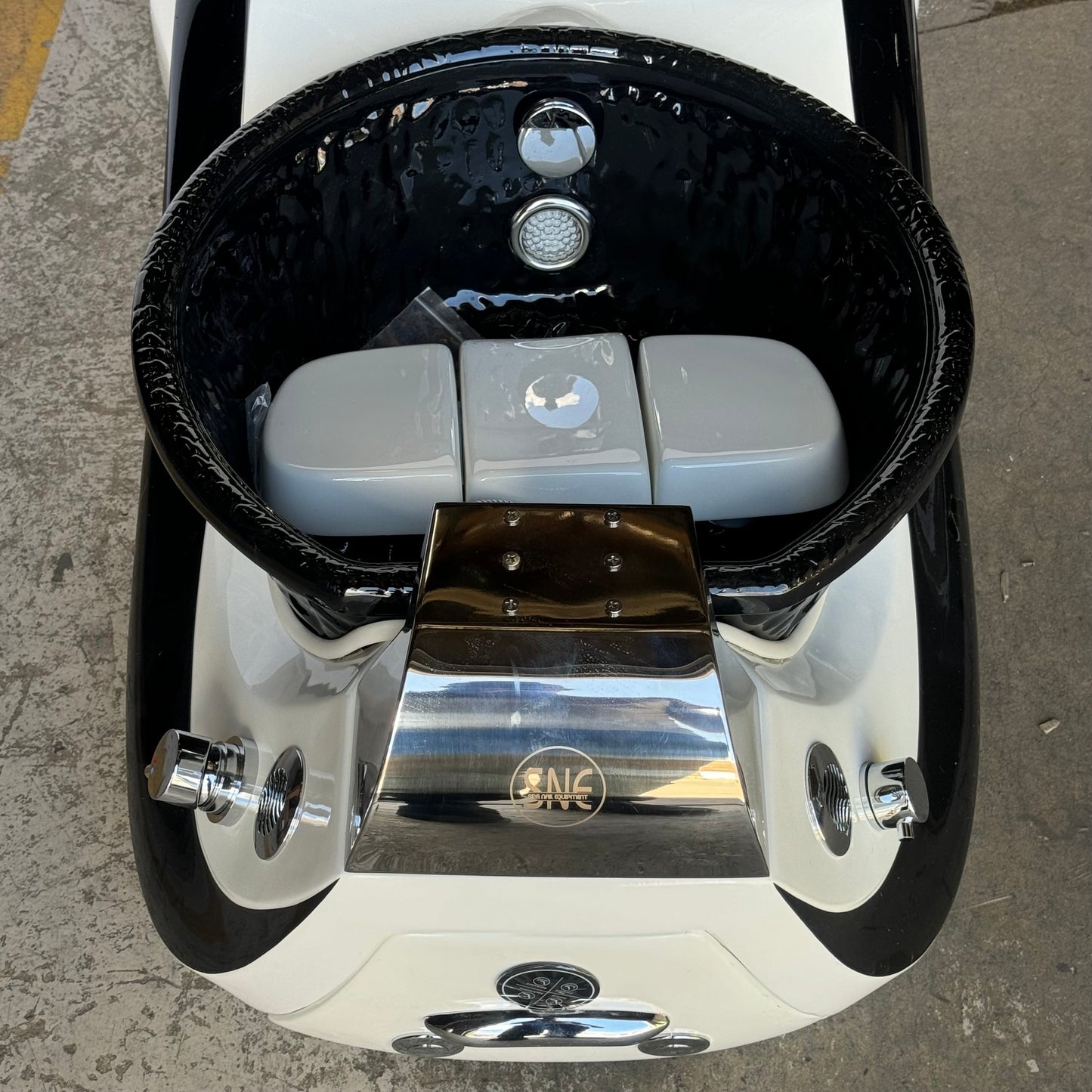 SNE Dolphin Pedicure Spa Tub Light Grey 2024 model SNE 201