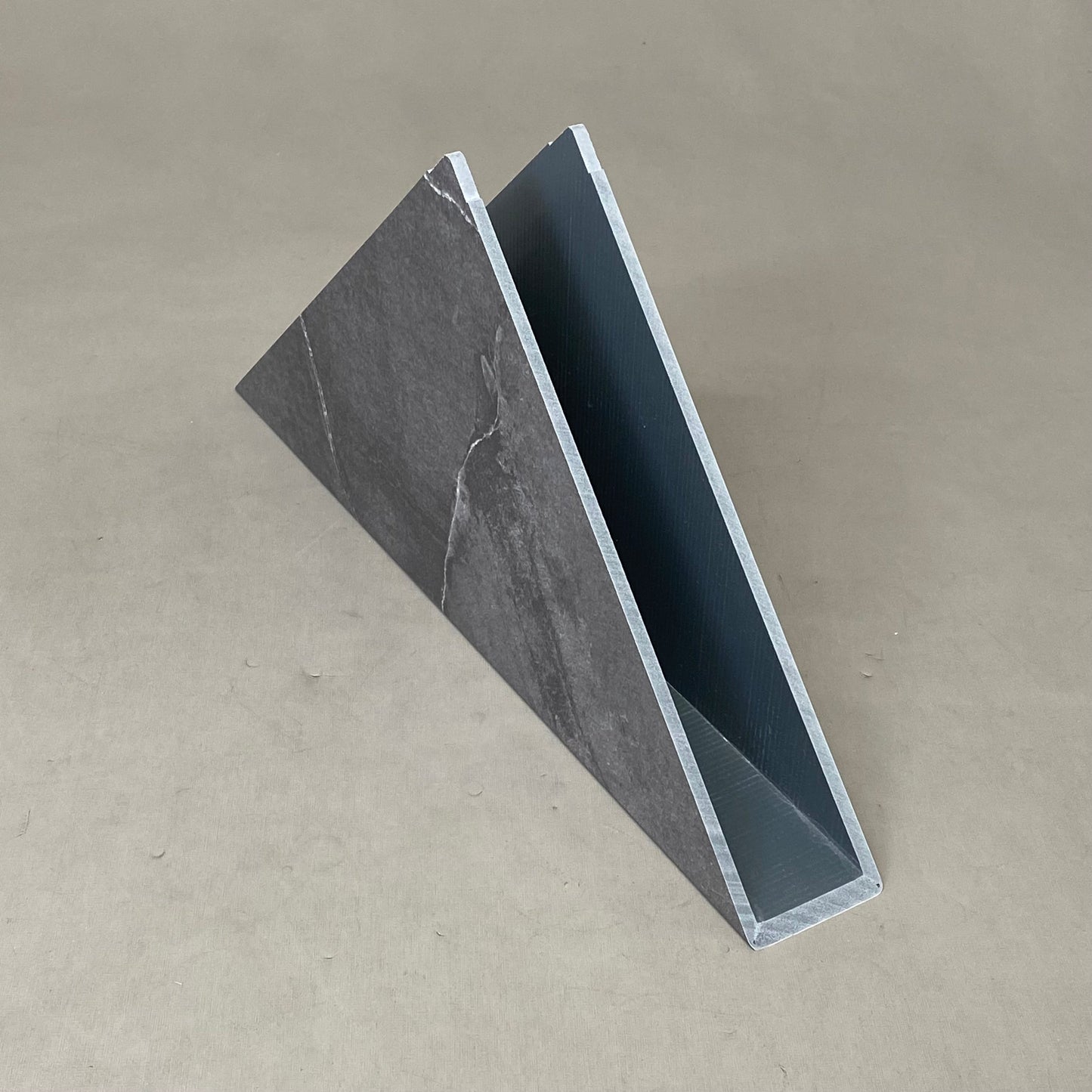 PALISADE Vinyl Waterproof Shower Shelf 7.12"x14.56"x2" Grey 53718