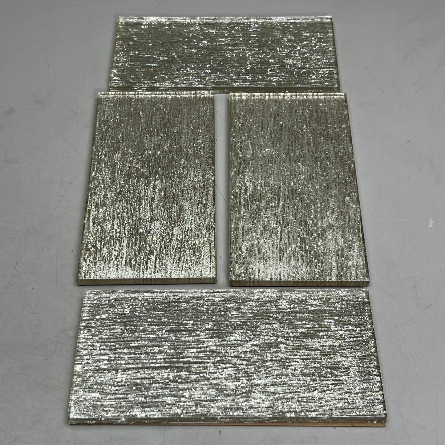 Home Decor (20 Pcs) Embrace Wall Tiles 4"x 9"  5.30 SQ FT, Gold TLFXEMBGLD4X9