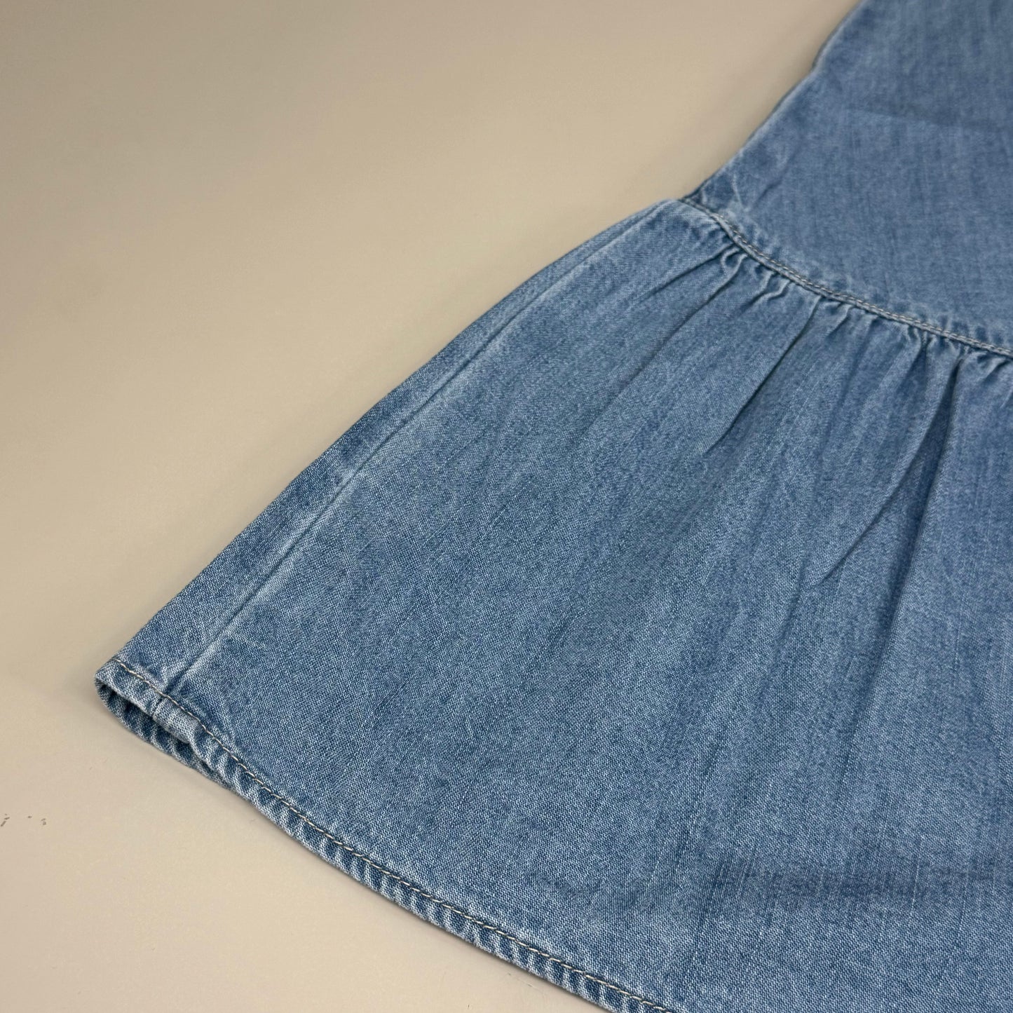 VERONICA BEARD Jeans Edwina Sleeveless Midi Dress Sz-6 Iceberg J24067101287IC