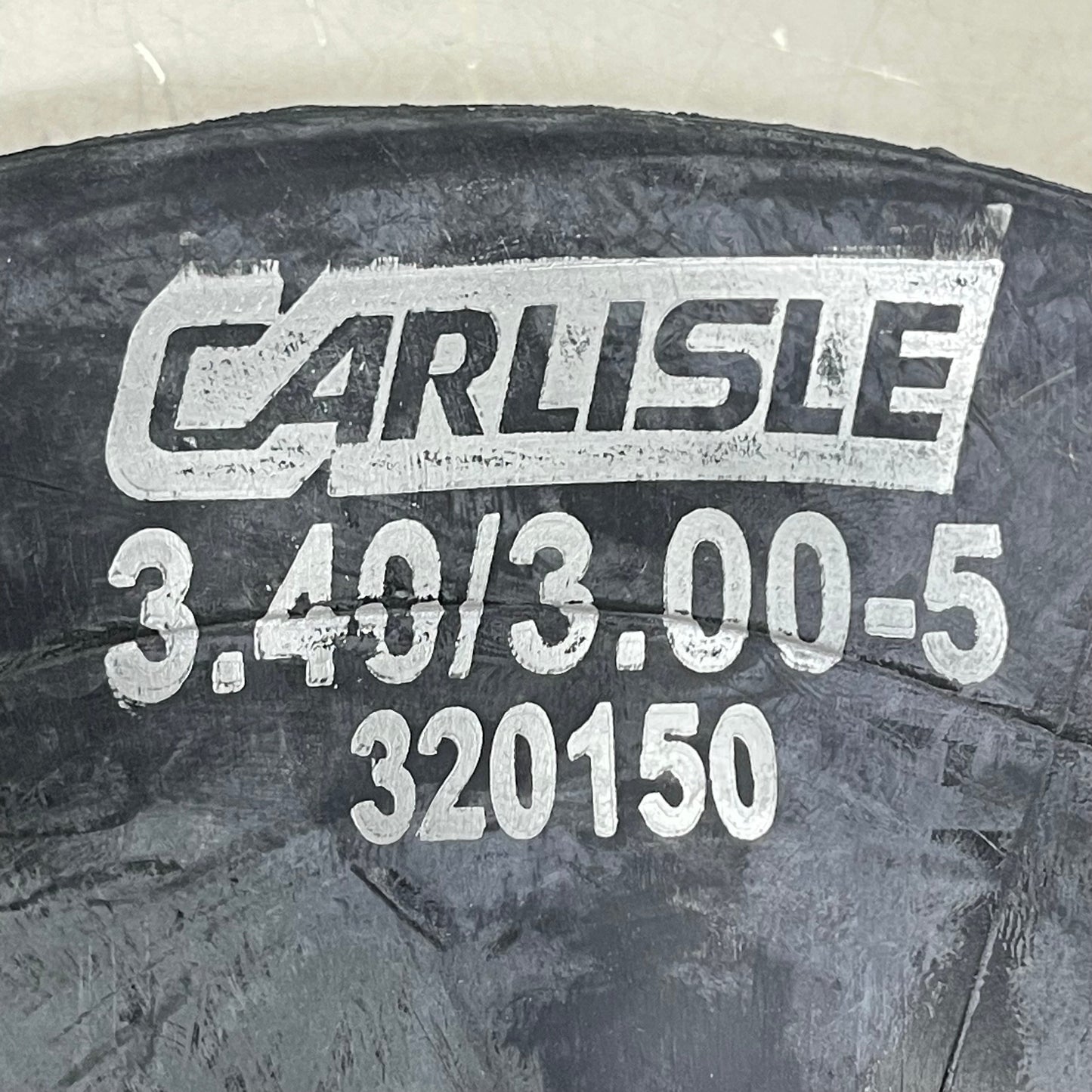 CARLISLE (2 PACK) Lawn & Garden Trailer Tube 3.40/3.00-5 Black TR87