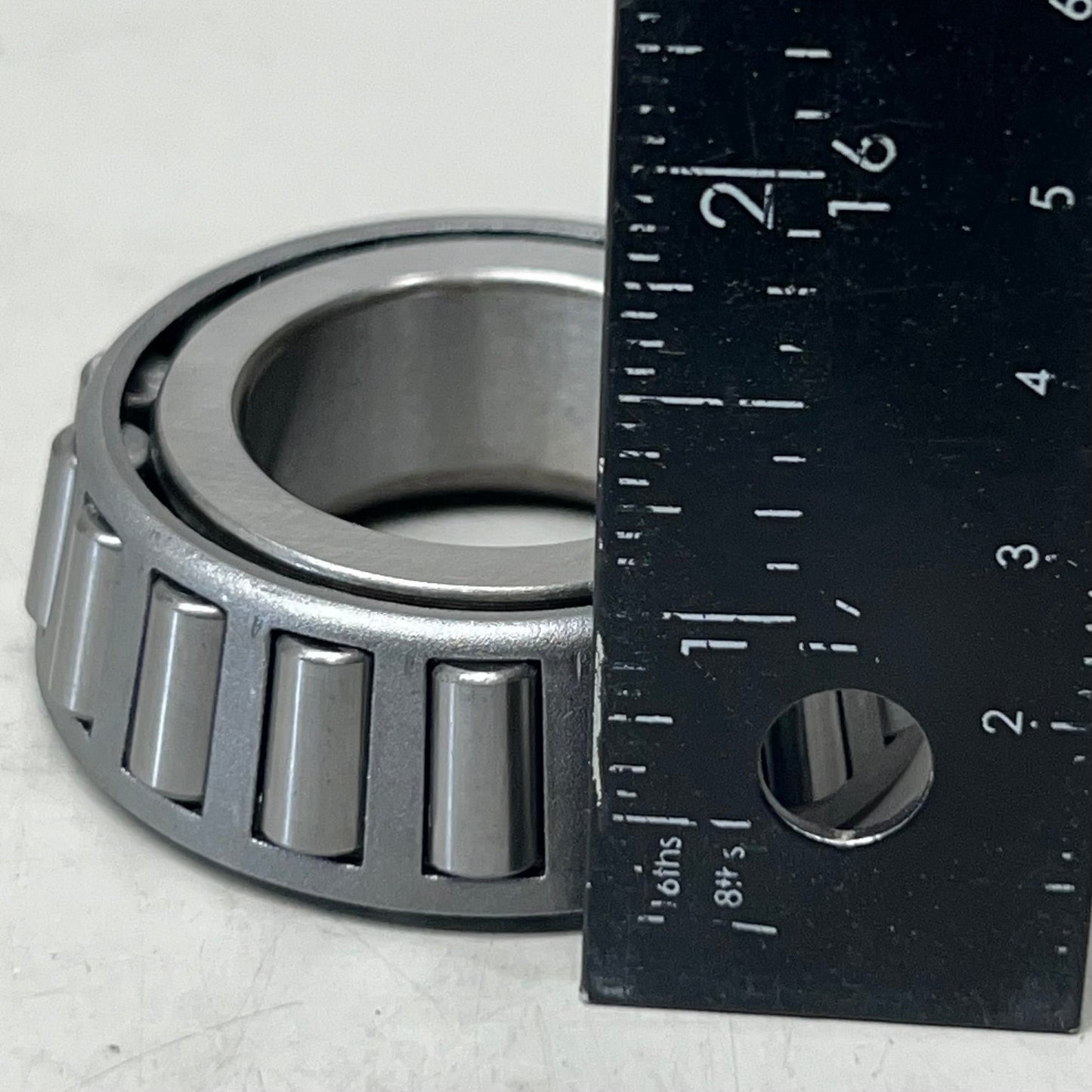 (6 PACK) Tapered Roller Bearing Cone 14125A Sz 1.5”- 2.5”D x1.5 Silver