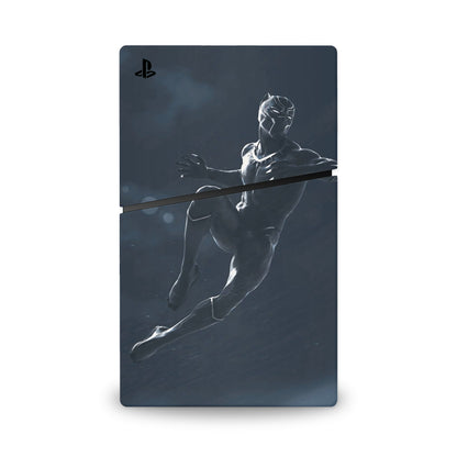 Panther Warrior PS5 Slim Digital Skin