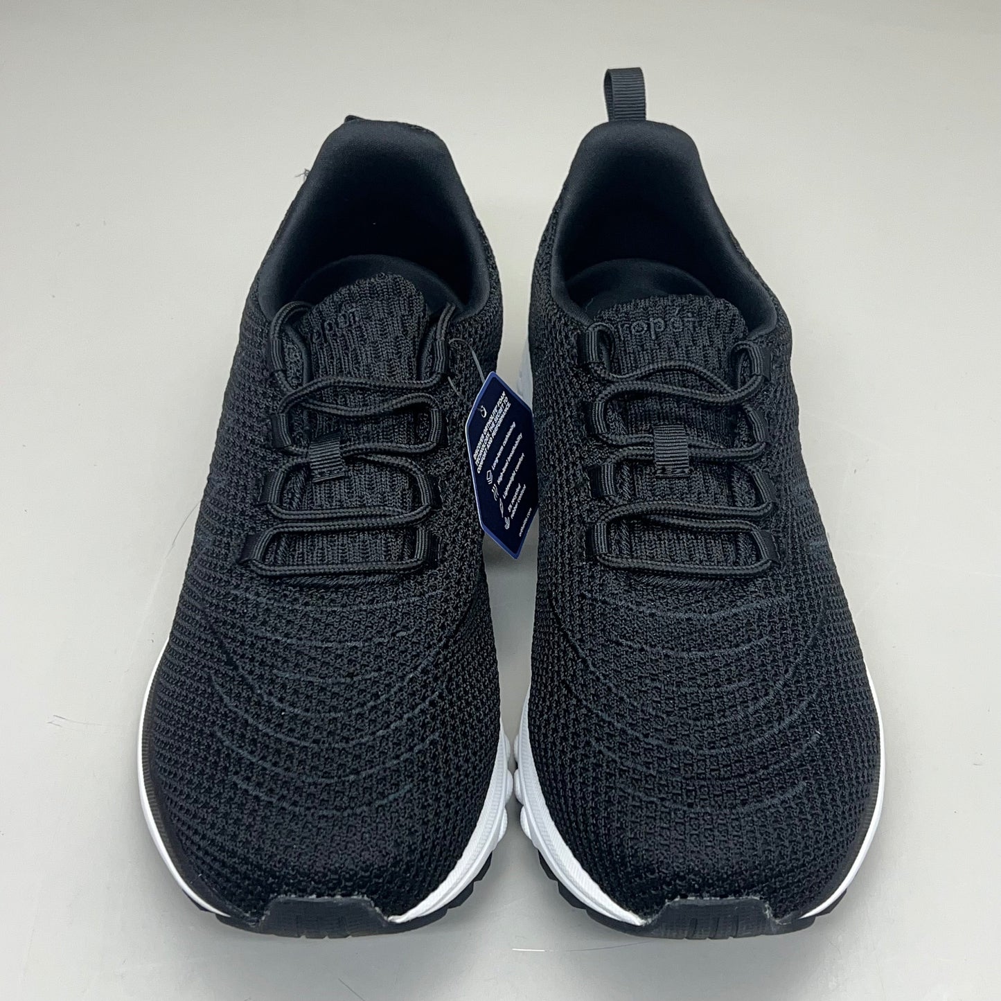 PROPET Tour Knit Sneaker Cushion Insole Women's Sz 9 M(B) Black/White WAA112M