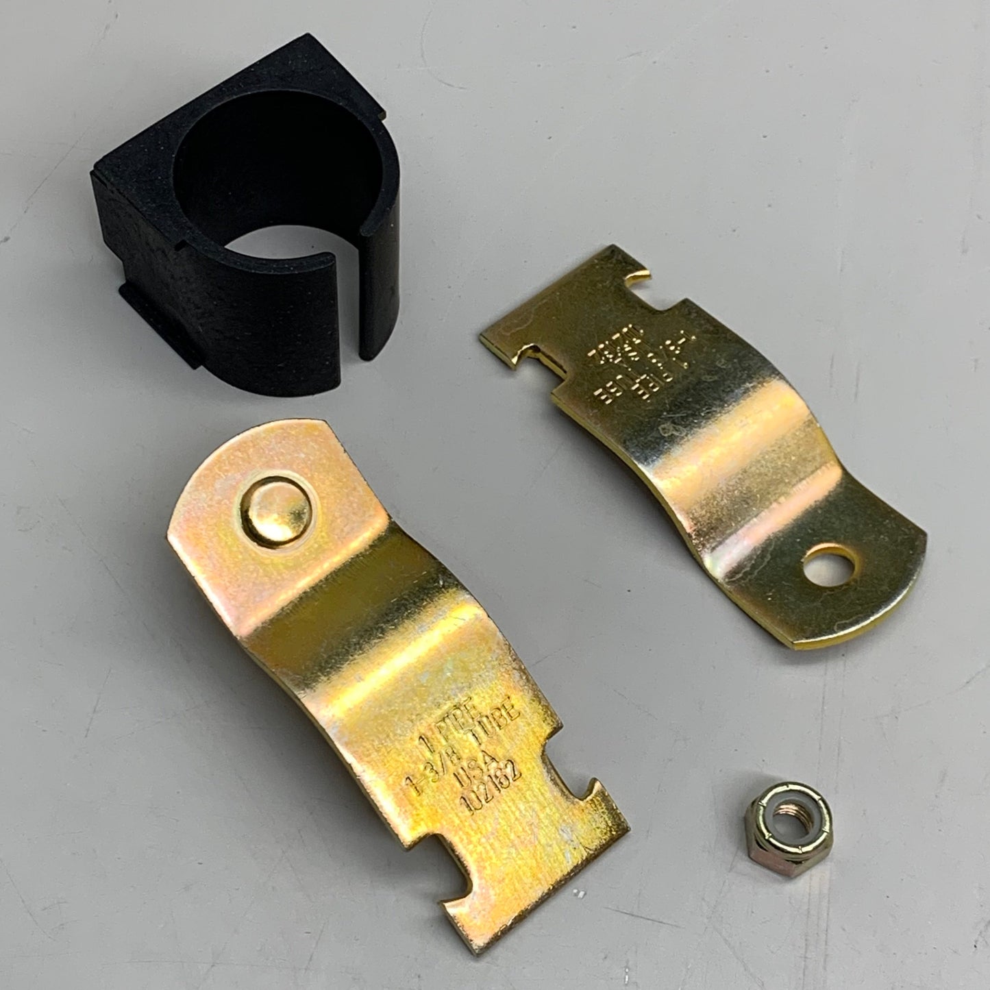 ZSI (20 Pack) Cush-A-Clamp Insulation Strut Mount Clamp 1-3/8" OD Galv 022T026
