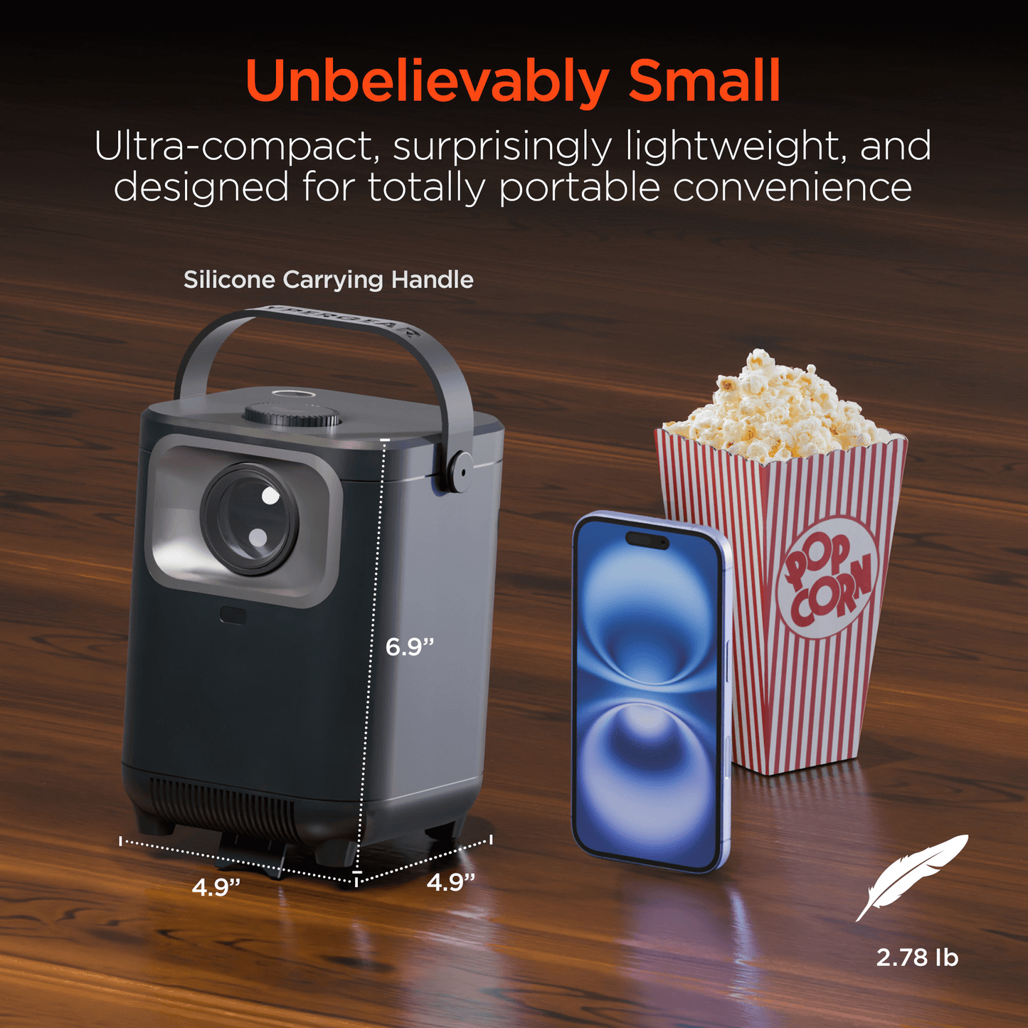 HyperGear CineMini Portable Mini Projector