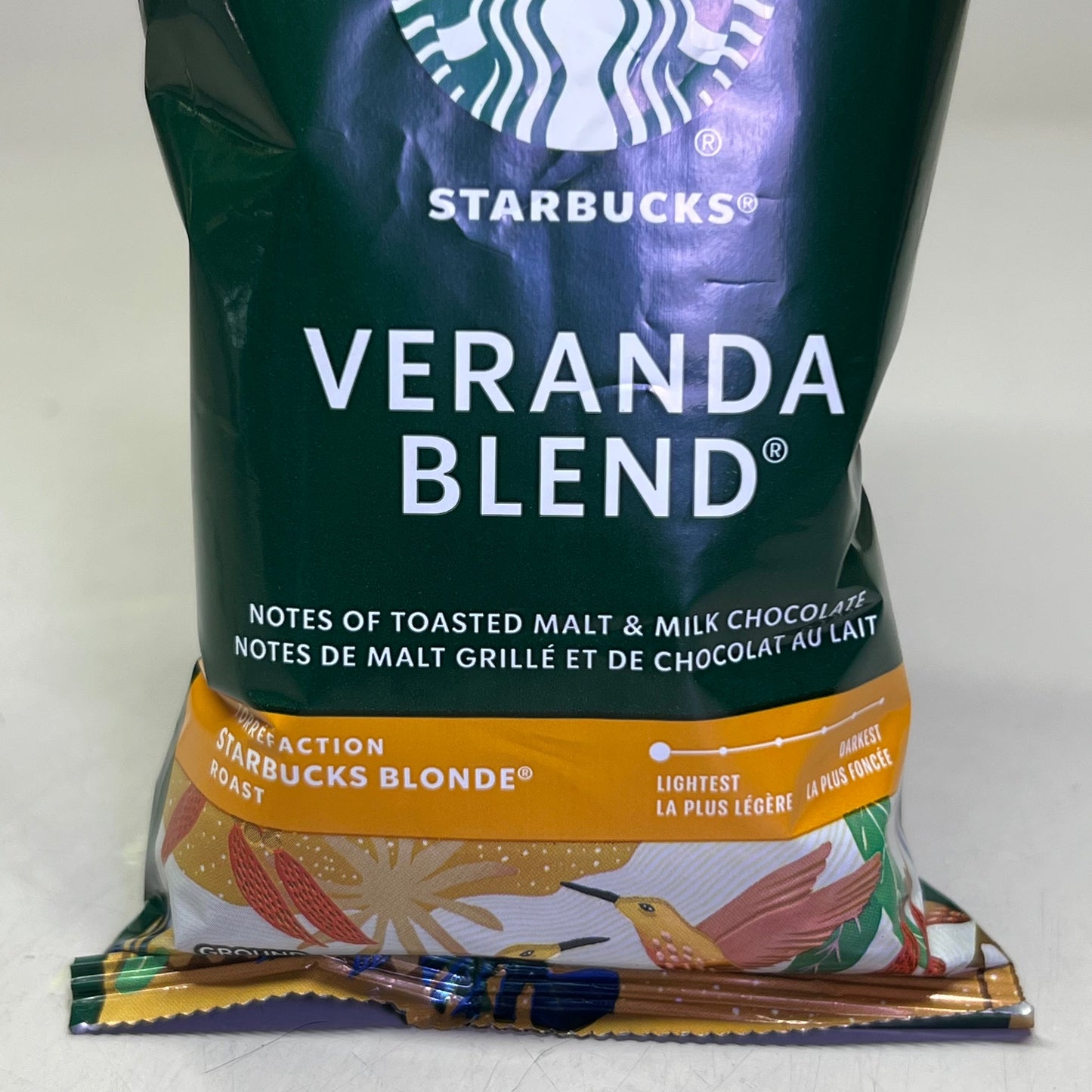 STARBUCKS (18 PACK) Veranda Blend Ground Coffee, Blonde Roas 2.5 oz Green 11137306 BB 12/25