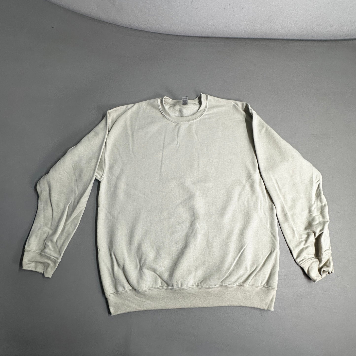 GILDAN Heavy Blend Crewneck Sweater Sweatshirt Sand SZ L G180