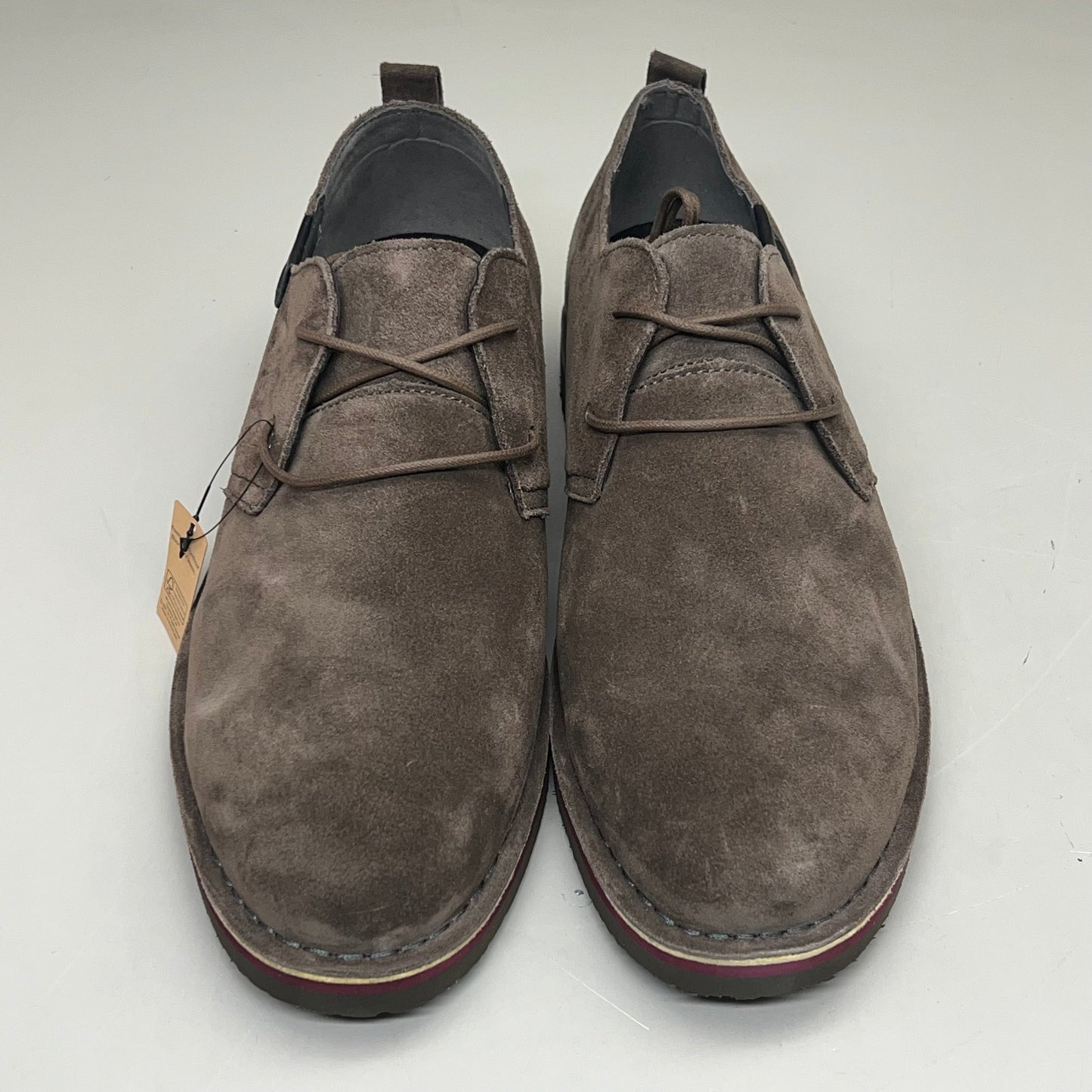 PROPET Finn Suede Oxford Scotchgard Treatment Men's Sz 12 XX(5E) Stone MCX022S