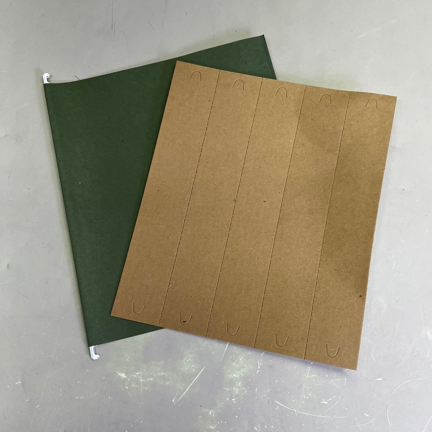 SMEAD (25 PACK) Hanging Box Bottom File Folders  2" Expansion Green 64259