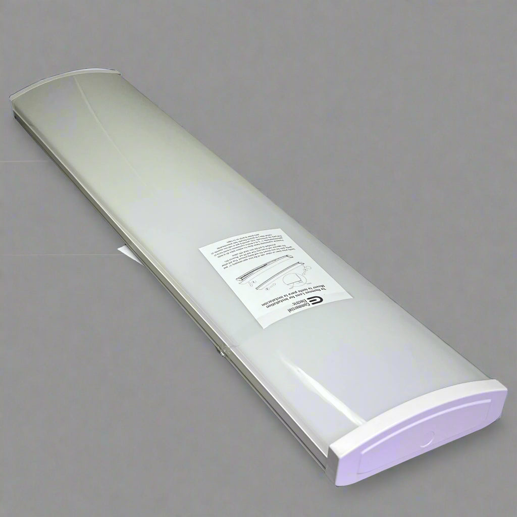 COMMERCIAL ELECTRIC High Output Wrapround Light 4ft, White 1001820735