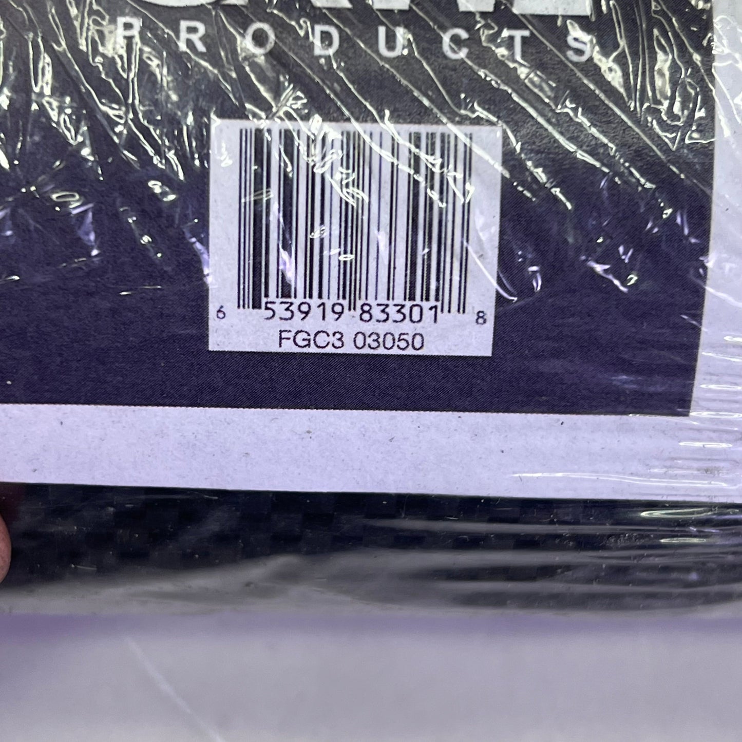 SRW PRODUCTS Ground Cover Fabric GC3 Woven Geotextile  3'x50' Black FGC3 03050