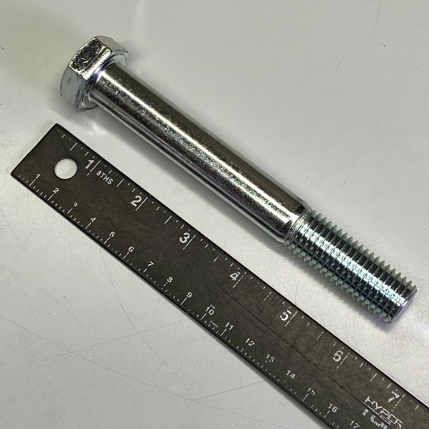 Hex Bolts (50 Pcs) Grade 5 Zinc 3/4-10X6" Grey 46296-600