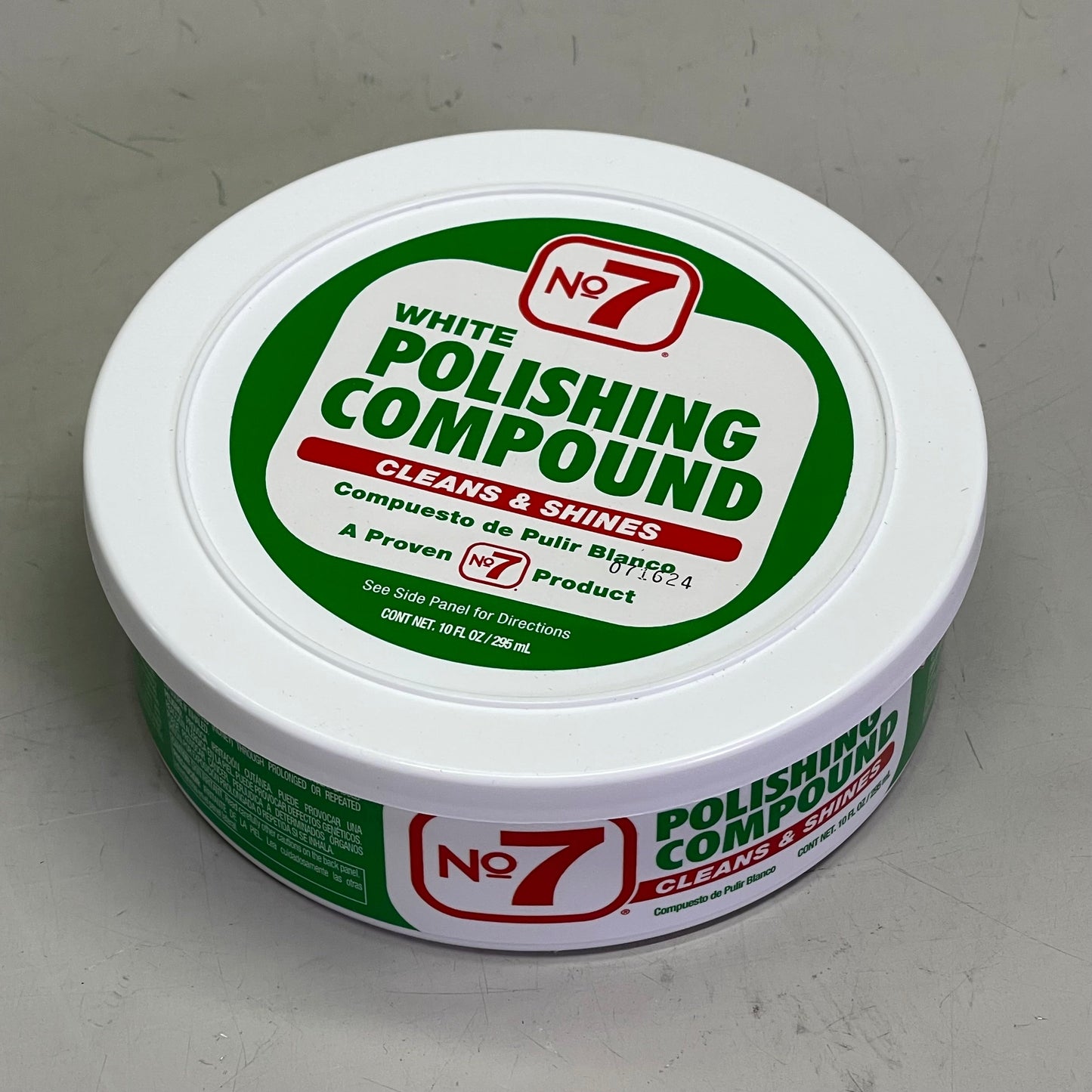 NO7 (12 PACK) Polishing Compound Cleans & Shines 10 fl oz White 07610