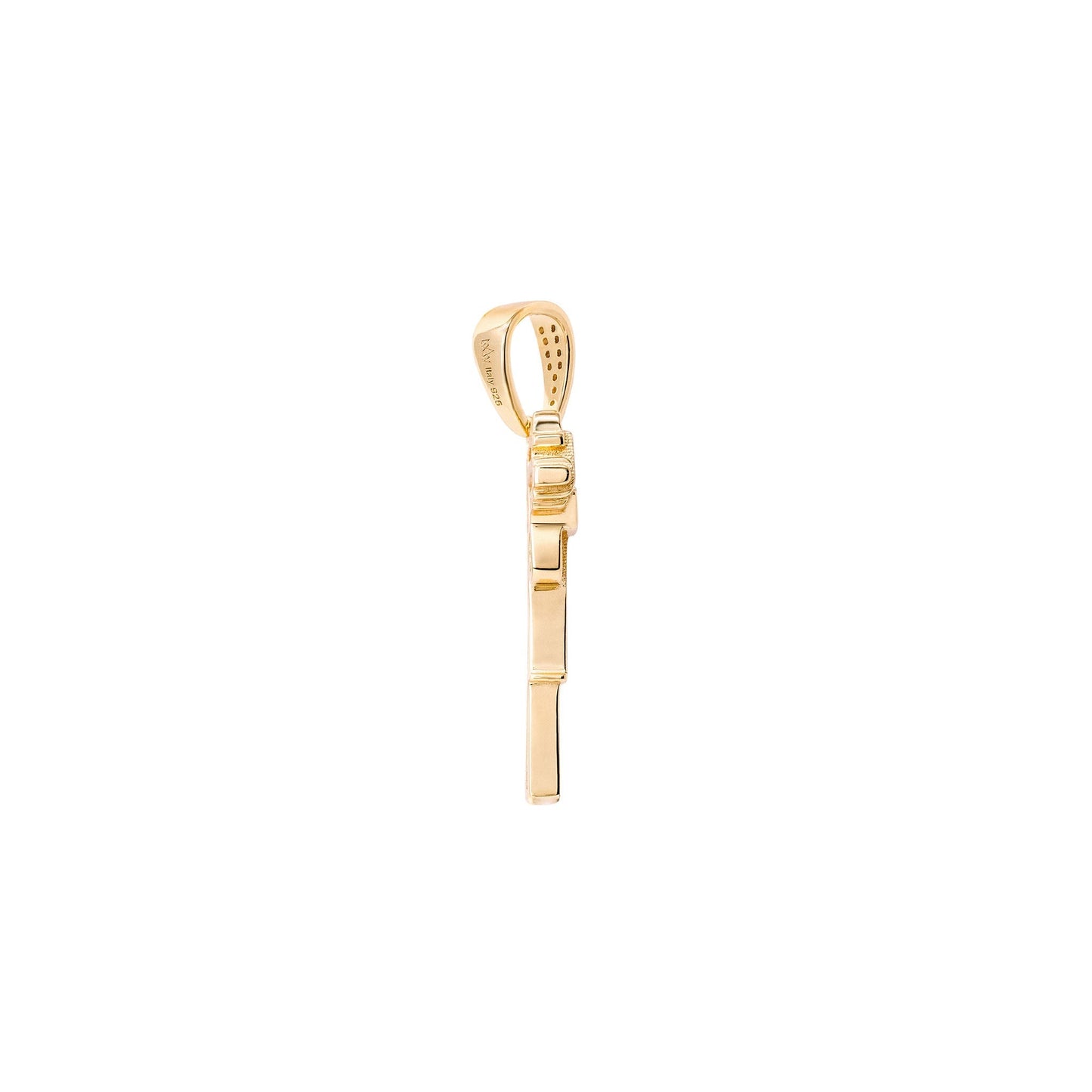 Uzi Pendant 925 Sterling Silver