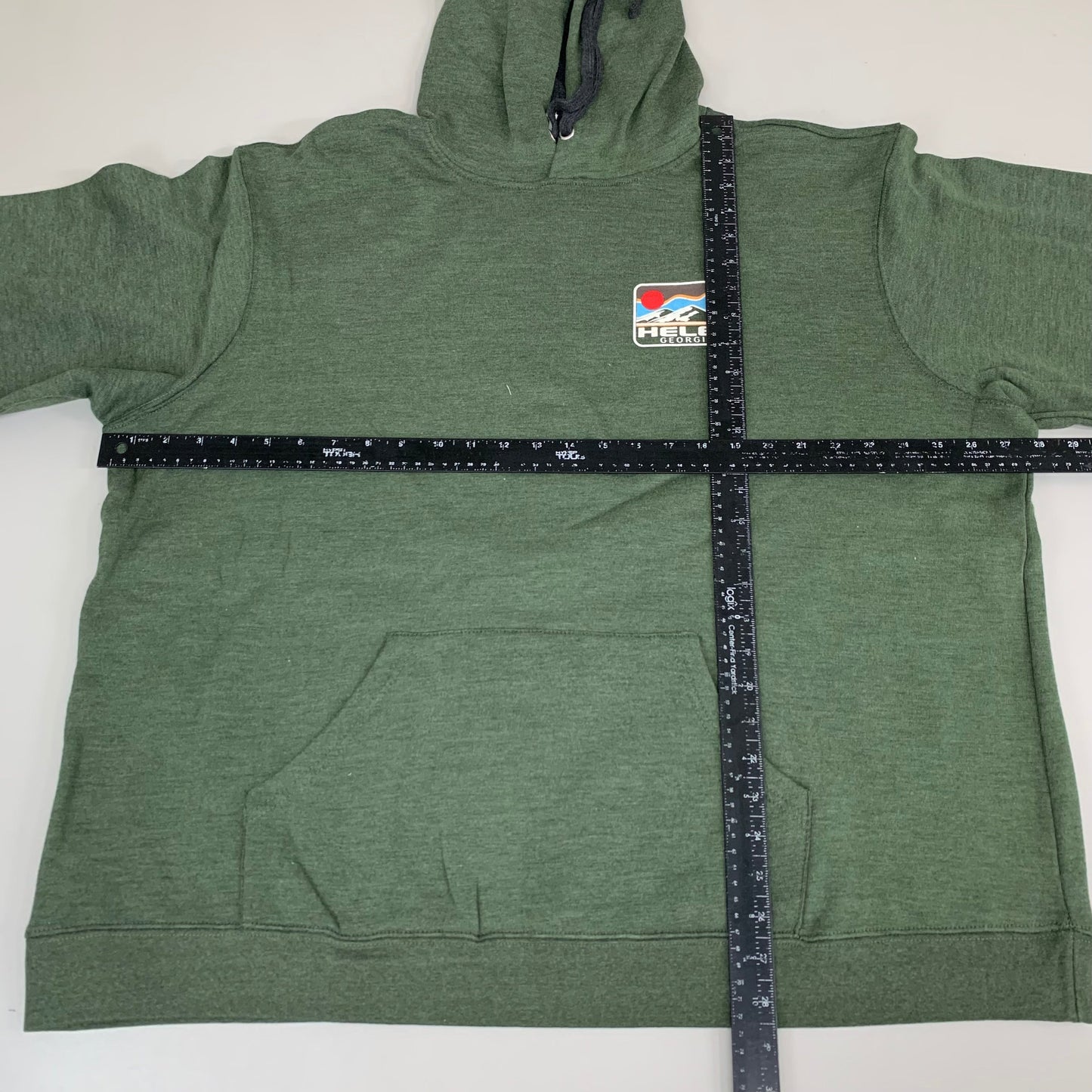 LONEROCK Helen Georgia Tie Hoodie Sz 3X-Large Green