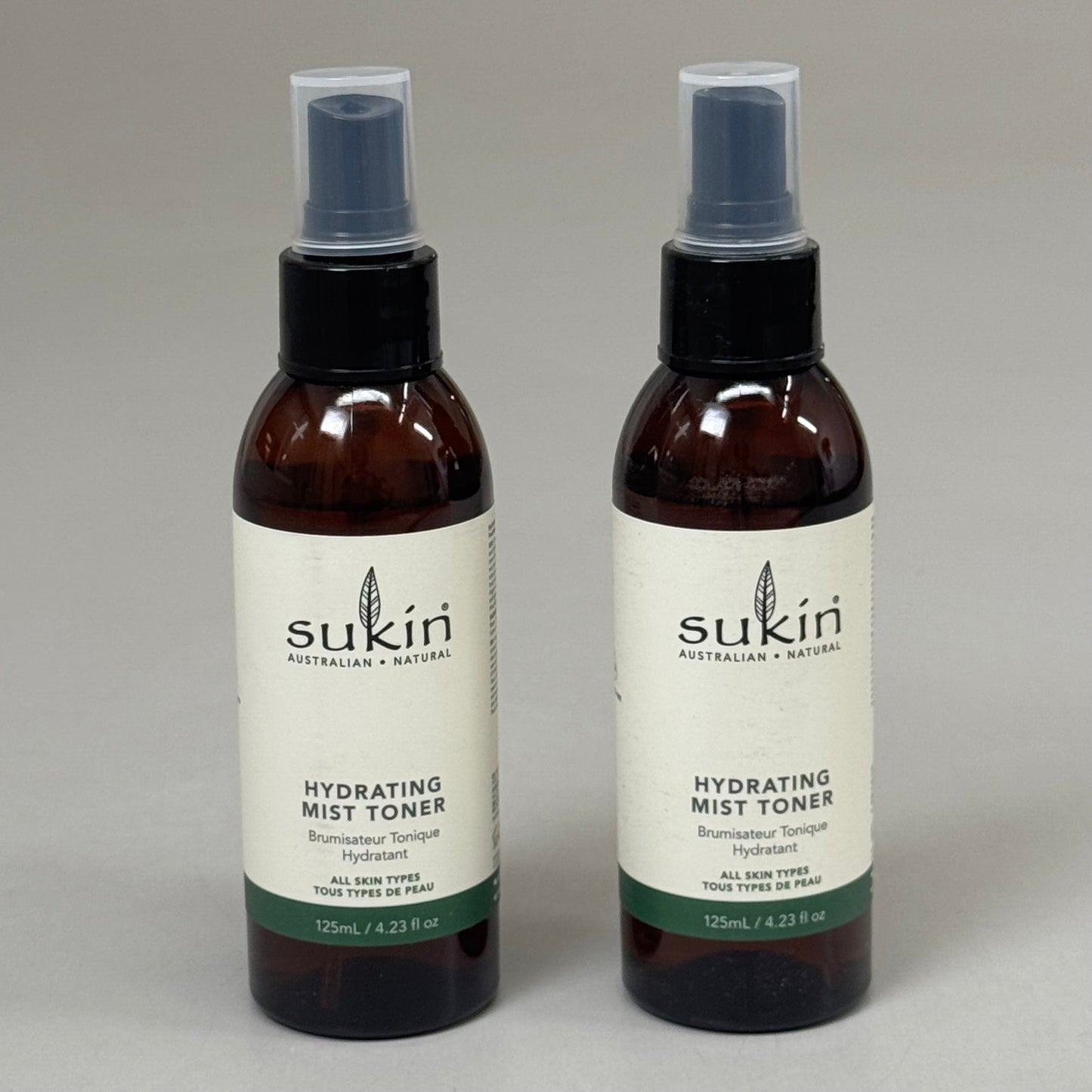 SUKIN (2 PACK) Organics Hydrating Mist Toner Alcohol-Free Chamomile & Rose Water