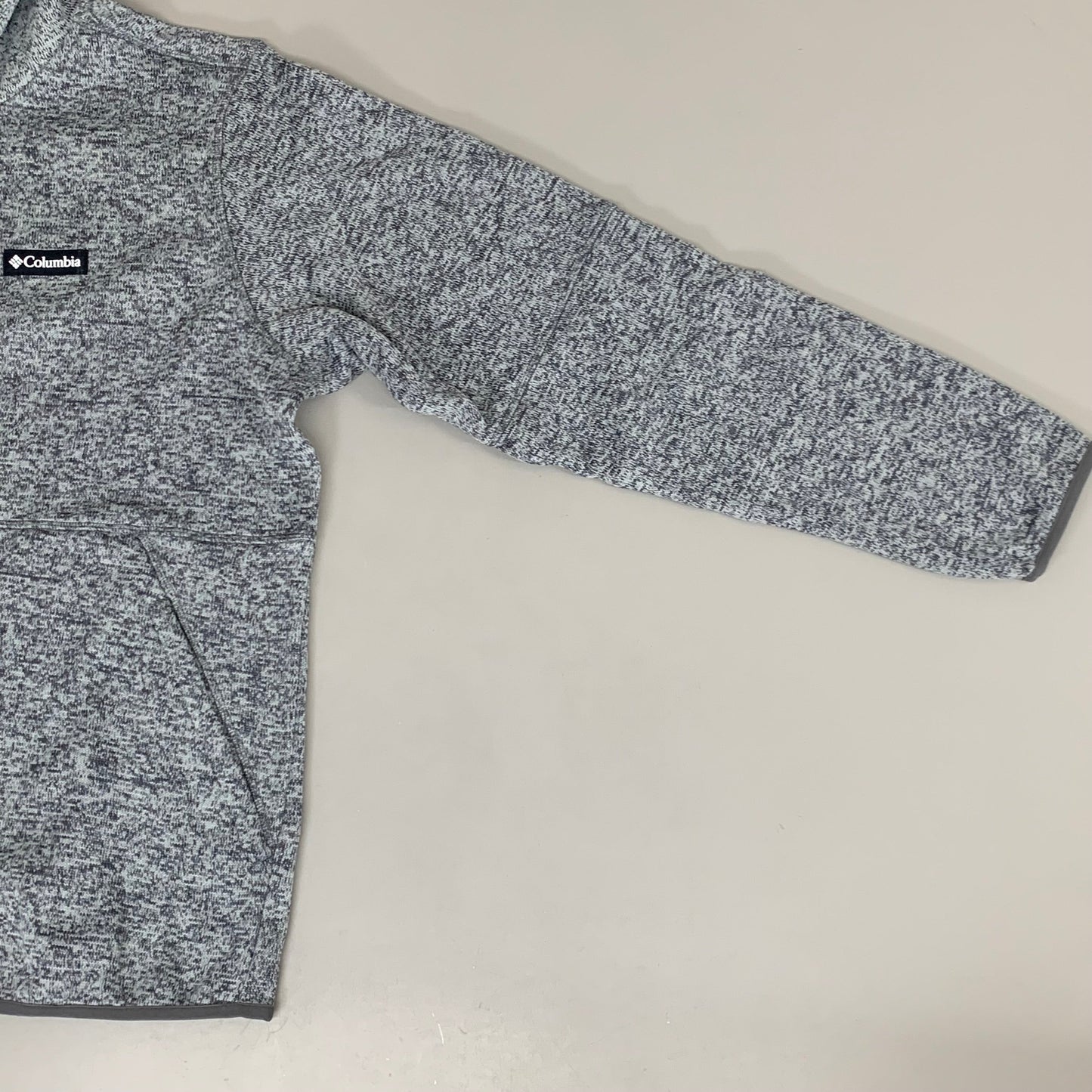 COLUMBIA Sweater Weather Fleece Full Zip Jacket Men's Sz XL Heather Grey