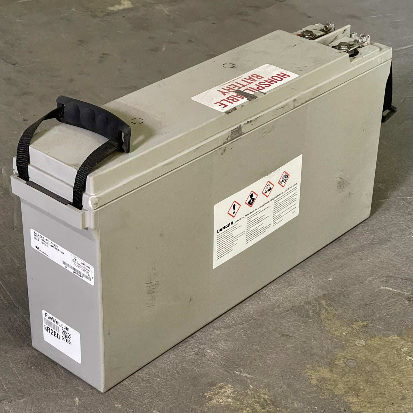 WESTELL Portalac Battery with HT X Alloy 8-hour Grey CS19-PYL12V160FT