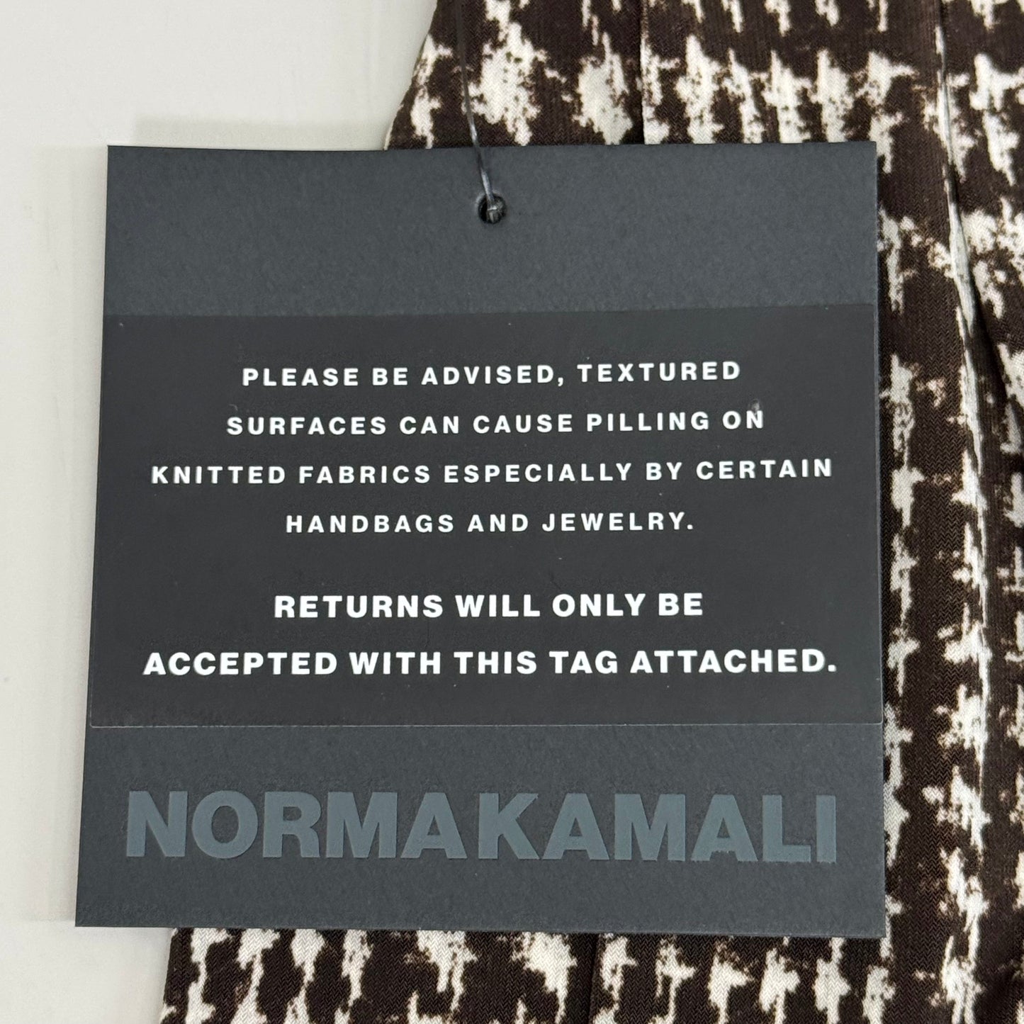 NORMA KAMALI Silky Jersey Pleated Micro Skirt Unlined Womens Sz XS/29 Chocolate