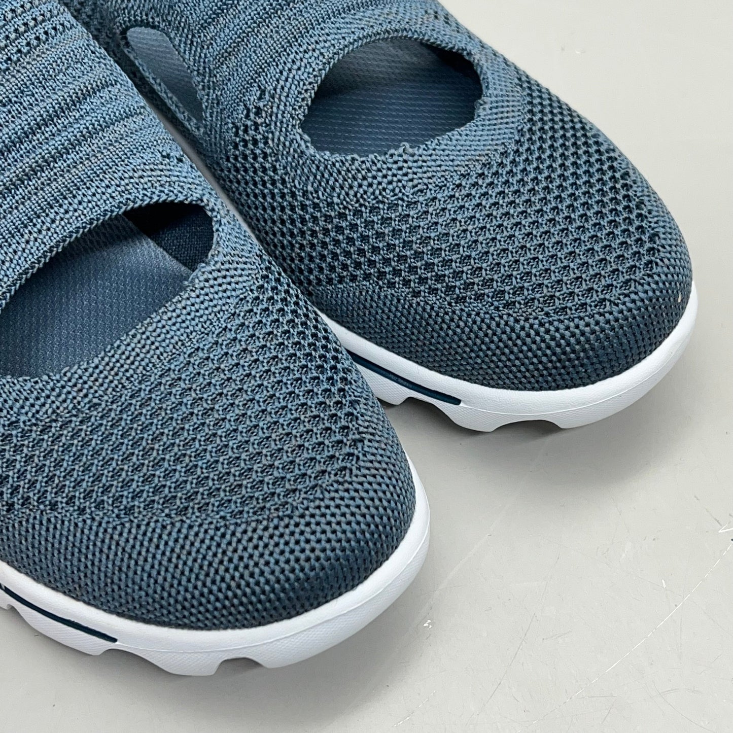 PROPET Travel Activ Avid Knit Flexible Shoe Women's Sz 9.5 N(AA) Denim WAT064M
