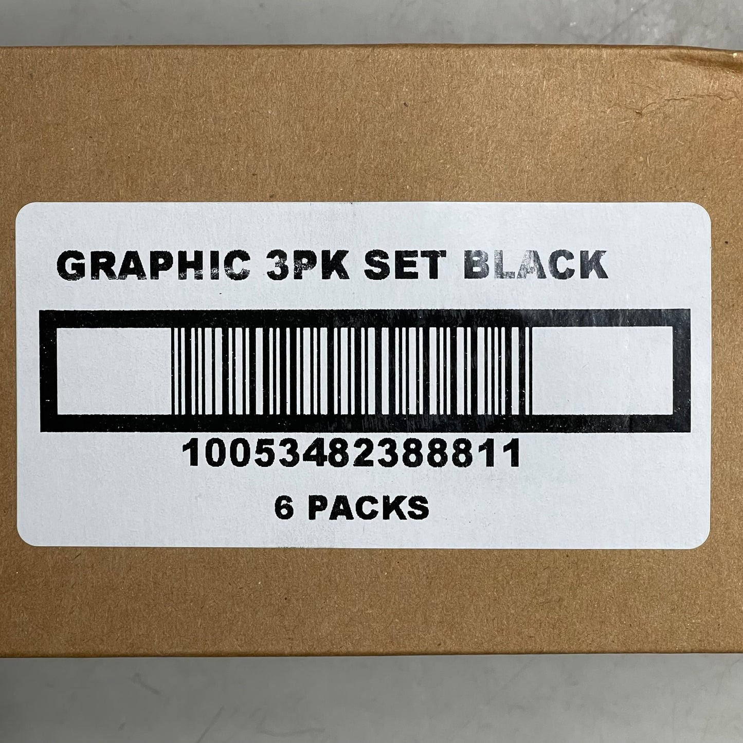 SAKURA (6-PACK) Pigma Graphic Pens, Archival Ink 1mm, 2mm, 3mm Black 38881