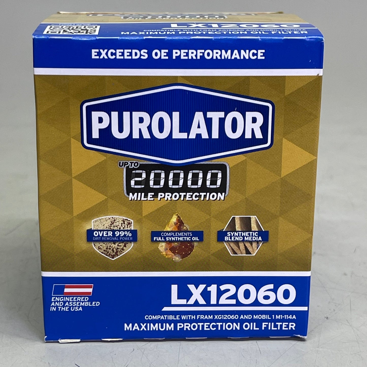PUROLATOR (6 PACK) Maximum Protection Oil Filter 20000 Miles LX12060