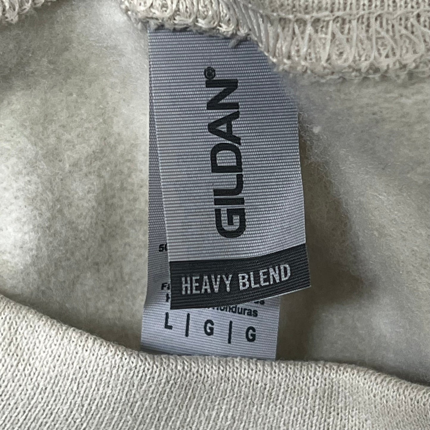 GILDAN Heavy Blend Crewneck Sweater Sweatshirt Sand SZ L G180
