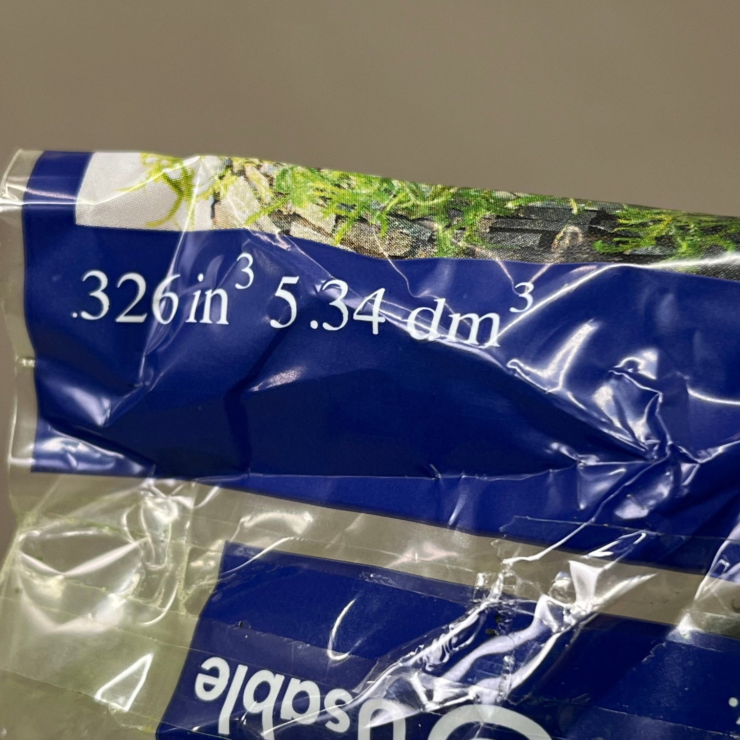 SUPER MOSS Long-Lasting Washed Preserved Reindeer Moss 326 Cubic inches Basil