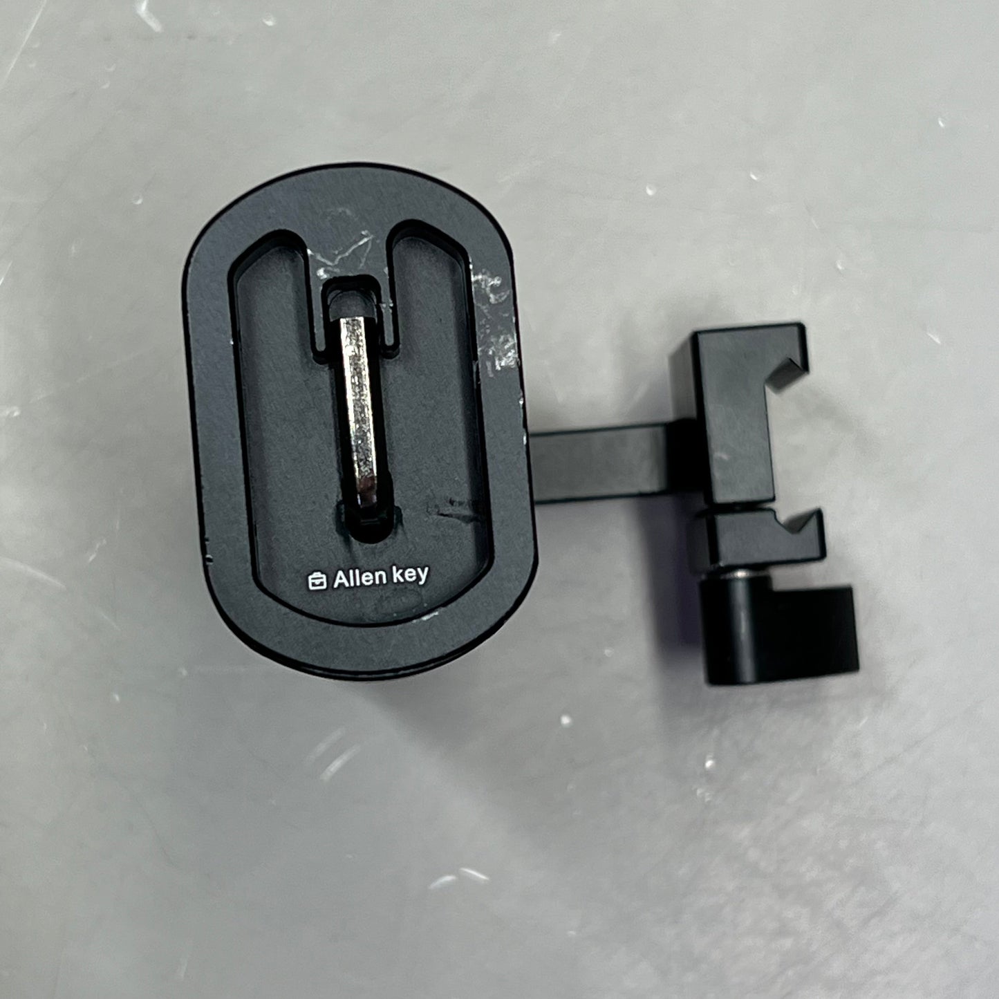SELENS NATO Standard Cage Side Handle Cold Shoe Mount W/ Lock Black SHS8-2555