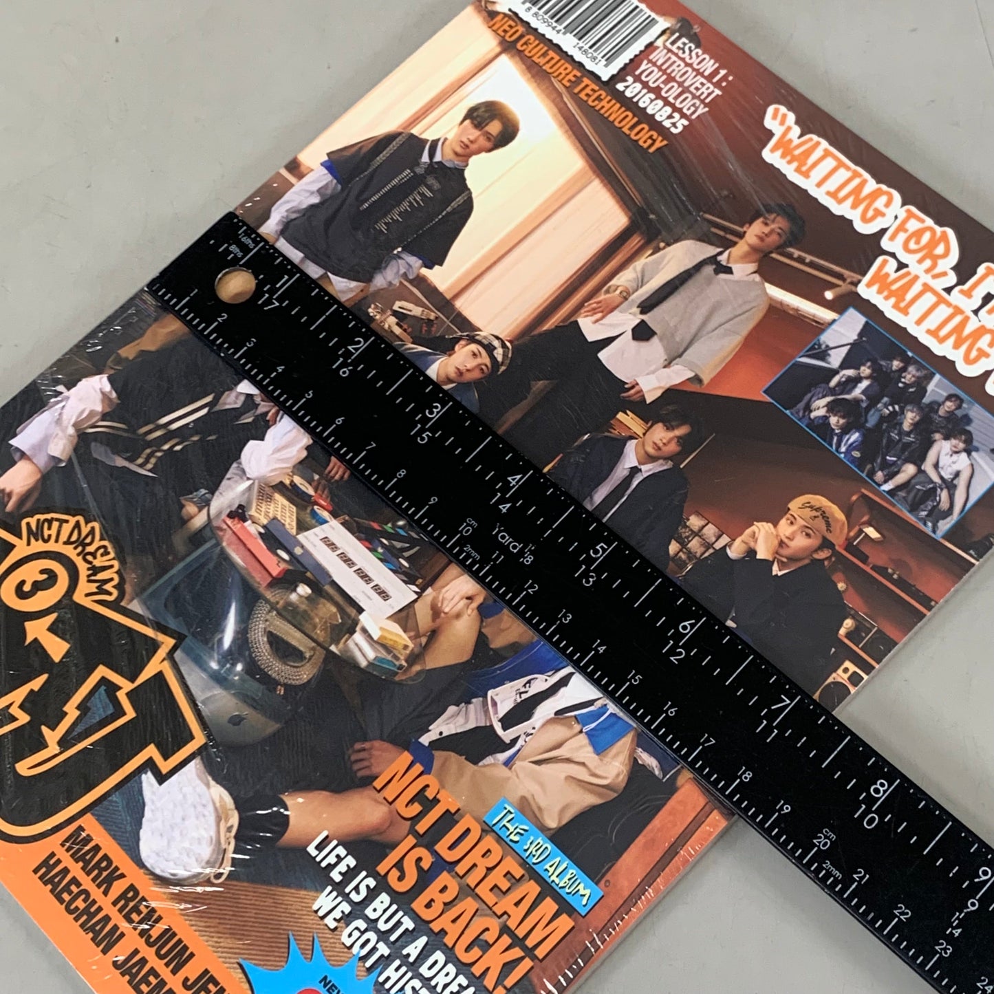 NCT Dream the 3rd Album ISTJ Photobook ver Audio CD ORANGE VERION