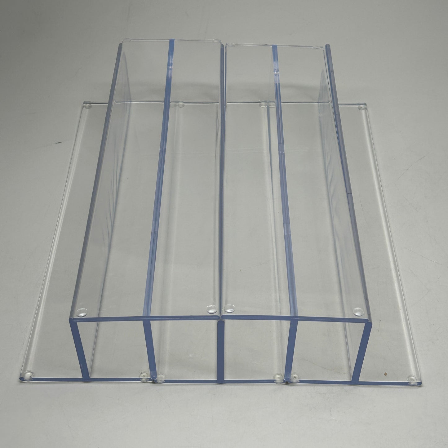 SIFFRON (5 PACK) Bin Divider Ulta Beauty Tiered Clear 7809330933 (New)