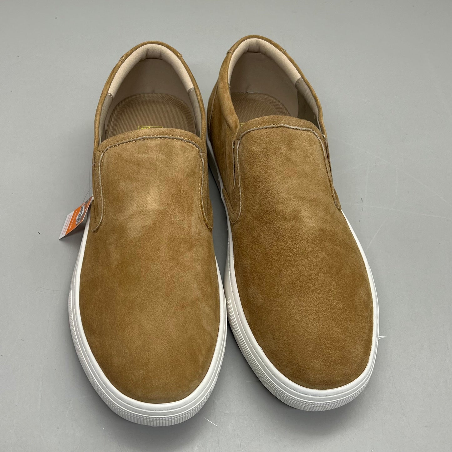 PROPET Kip Suede Slip-On Durocloud Foam Footbed Men's Sz 10 X(3E) Camel MCX074S