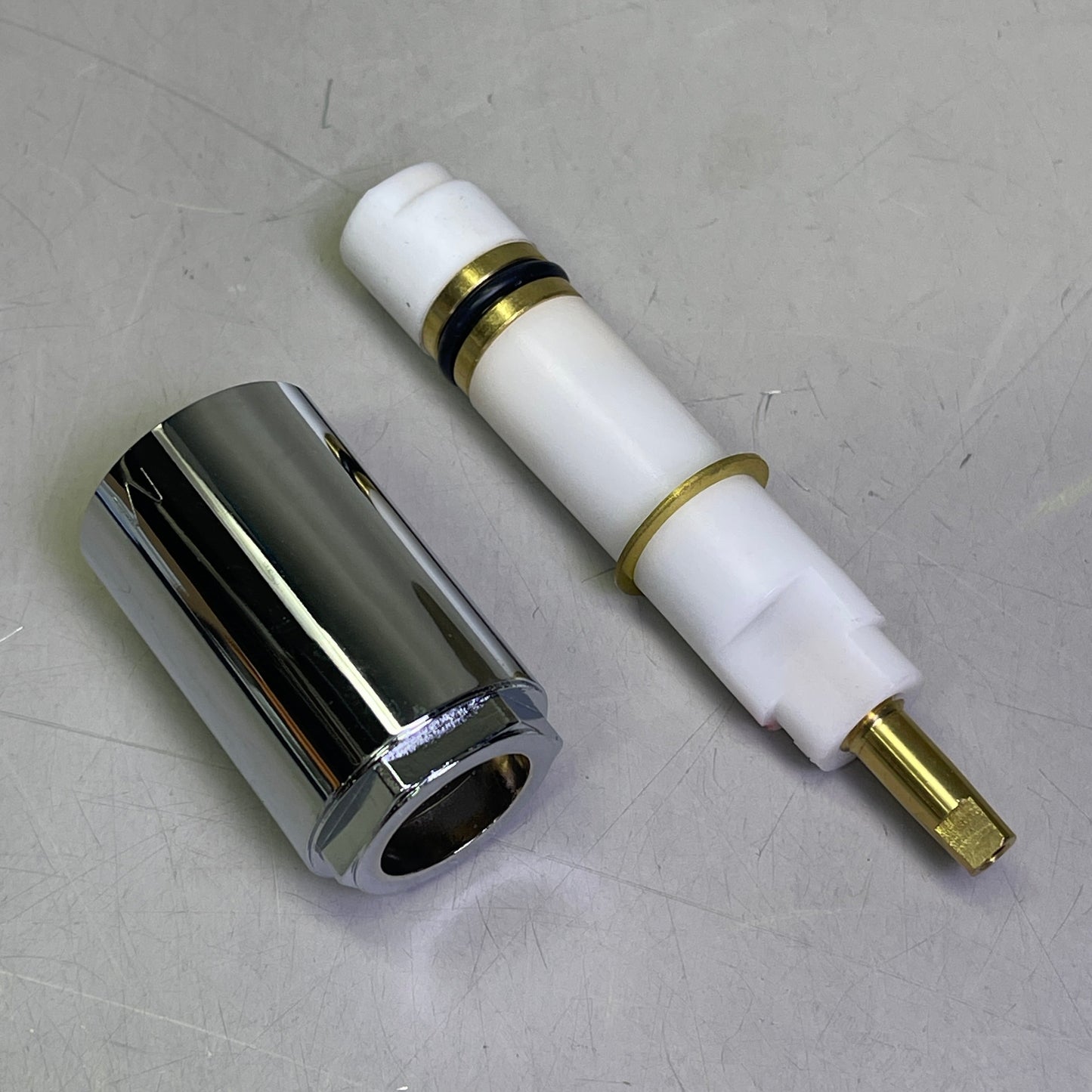 MIXET 4.5” Hot/Cold Shower Cartridge & Retainer Nut MS5AT-C