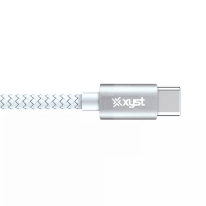 Xyst Braided USB-C to USB-C Charge and Sync Cable 10Ft