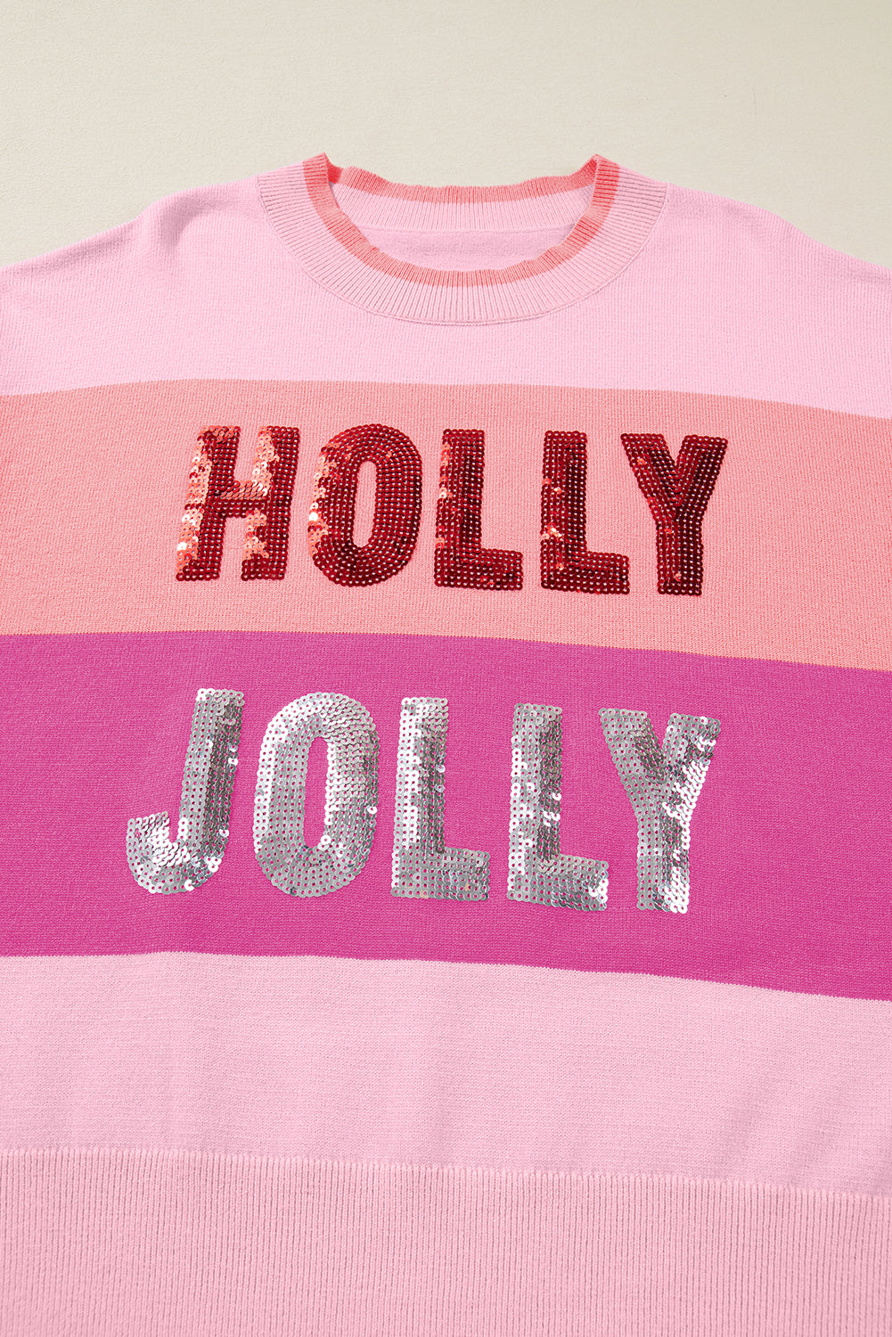 Elizabeth Jolly Color Block Sweater