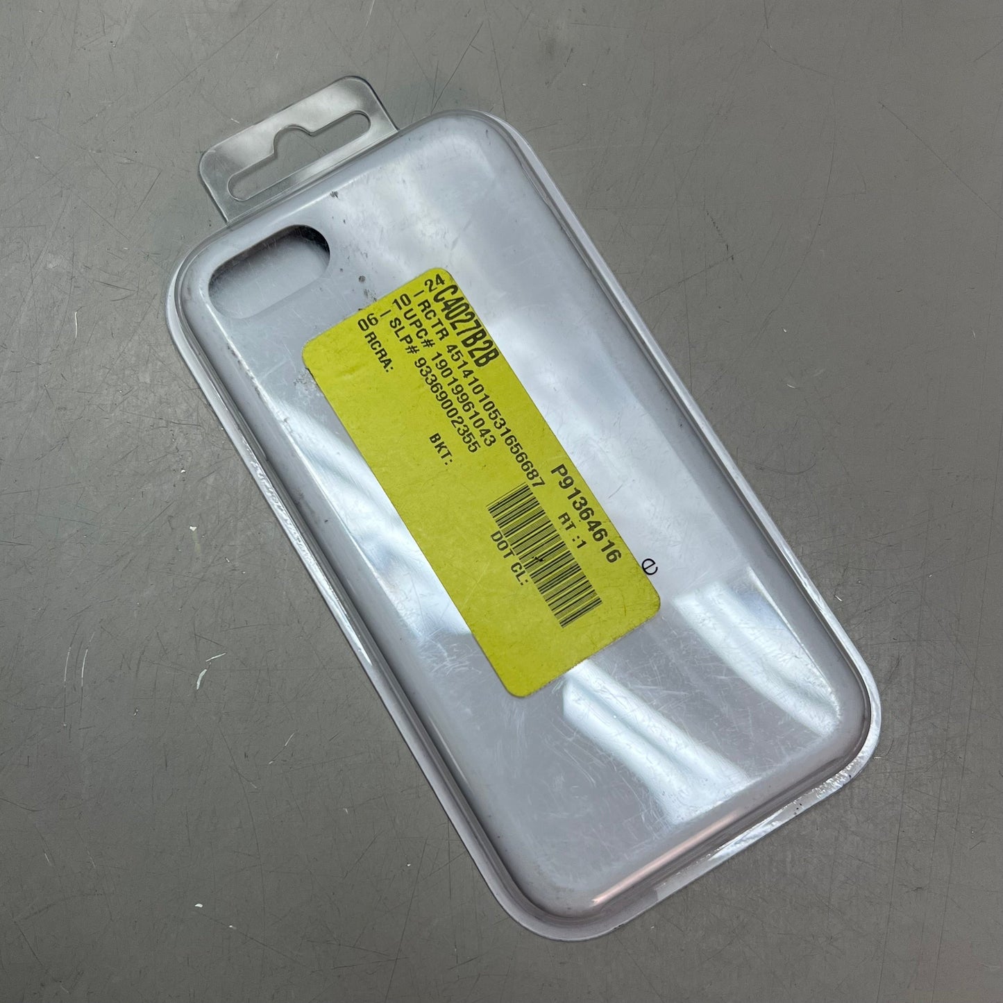 APPLE Silicone Case For Apple iPhone SE (2nd Generation) White MXYJ2ZM/A(Return)