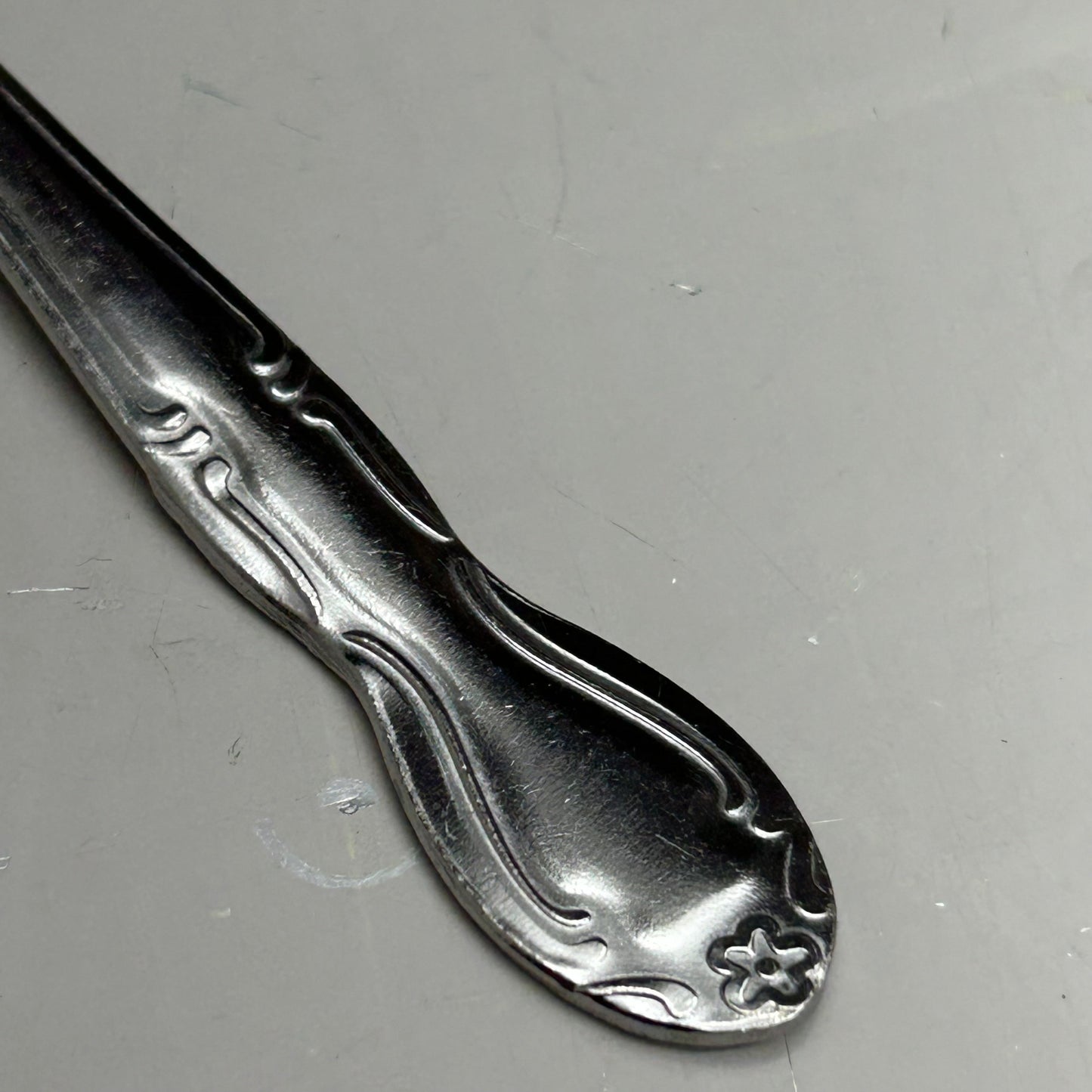 ABC (36 Pack) Stainless Steel Flora Stamped-Teaspoons FLO-01 (New Other-Distressed Packaging)
